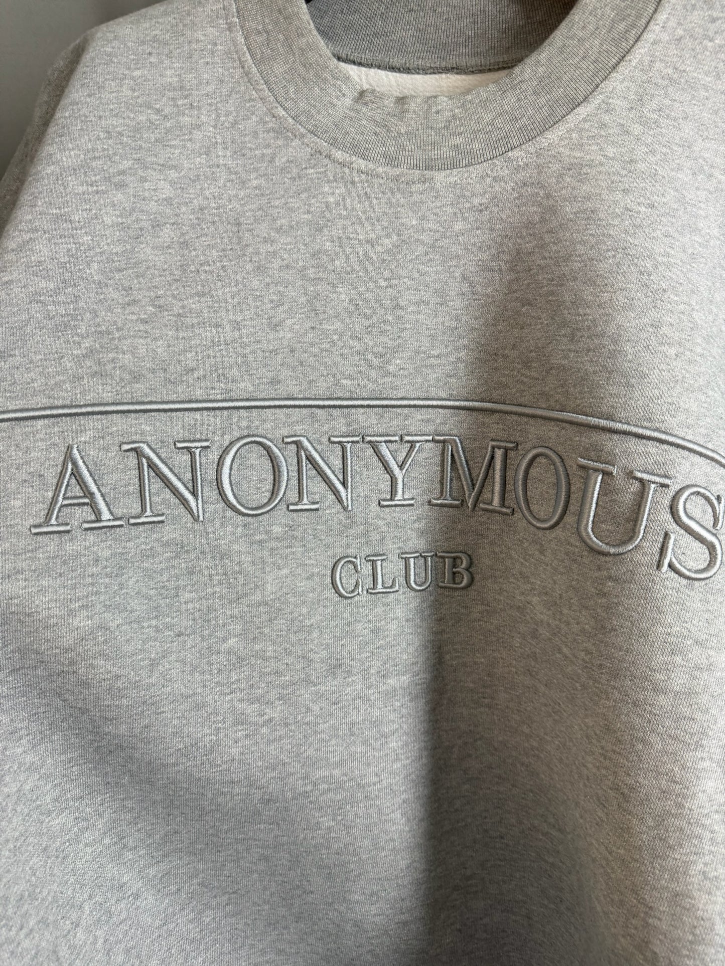 Anonymous Club Embroidered Logo T-Shirt Sweatshirt Exclusive