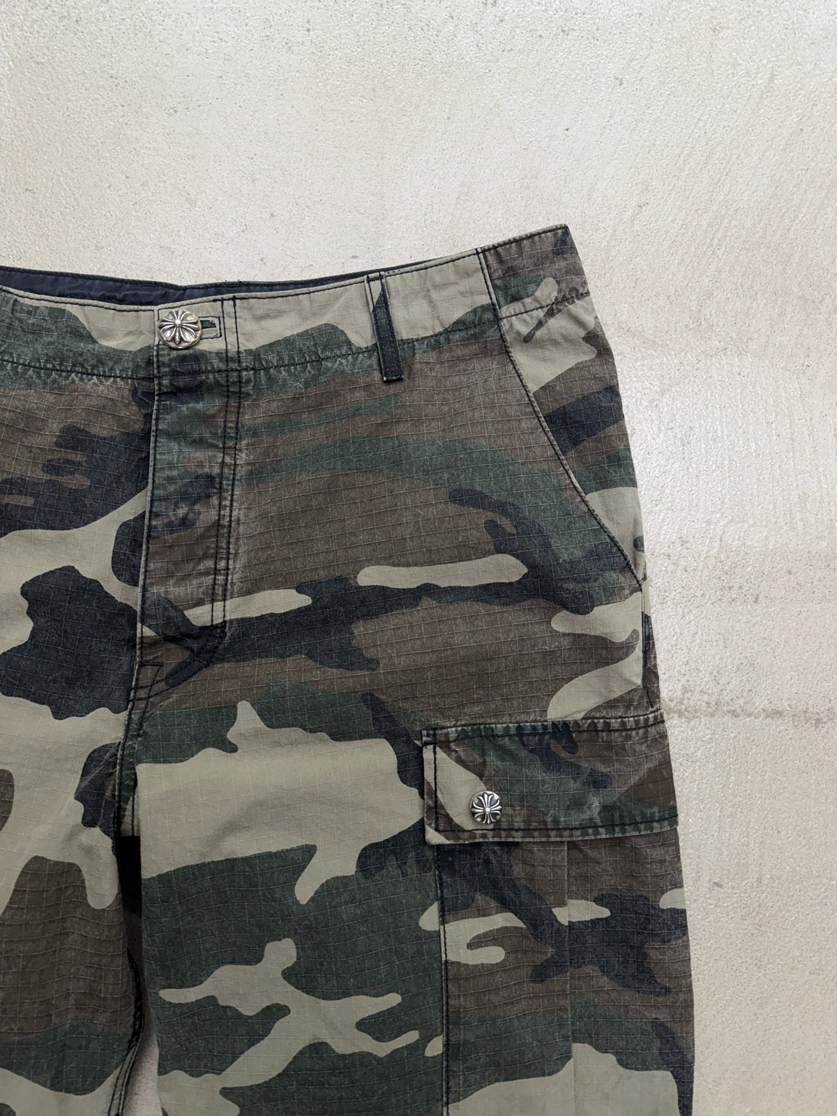Chrome Hearts Camouflage Carpenter Pants
