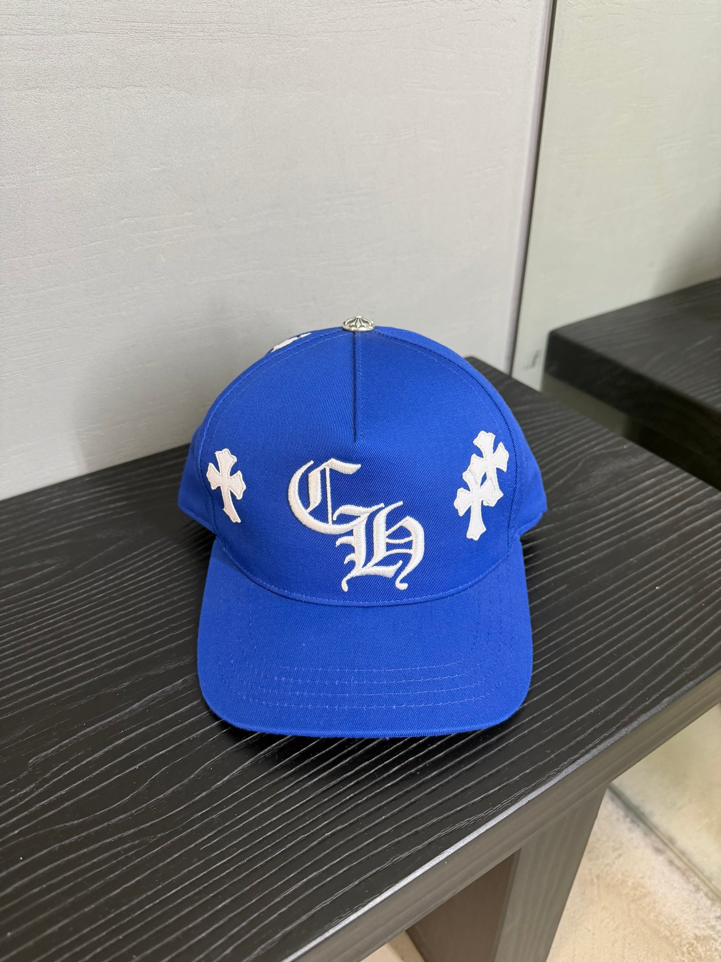 Chrome Hearts CH Cross Patch Baseball Hat