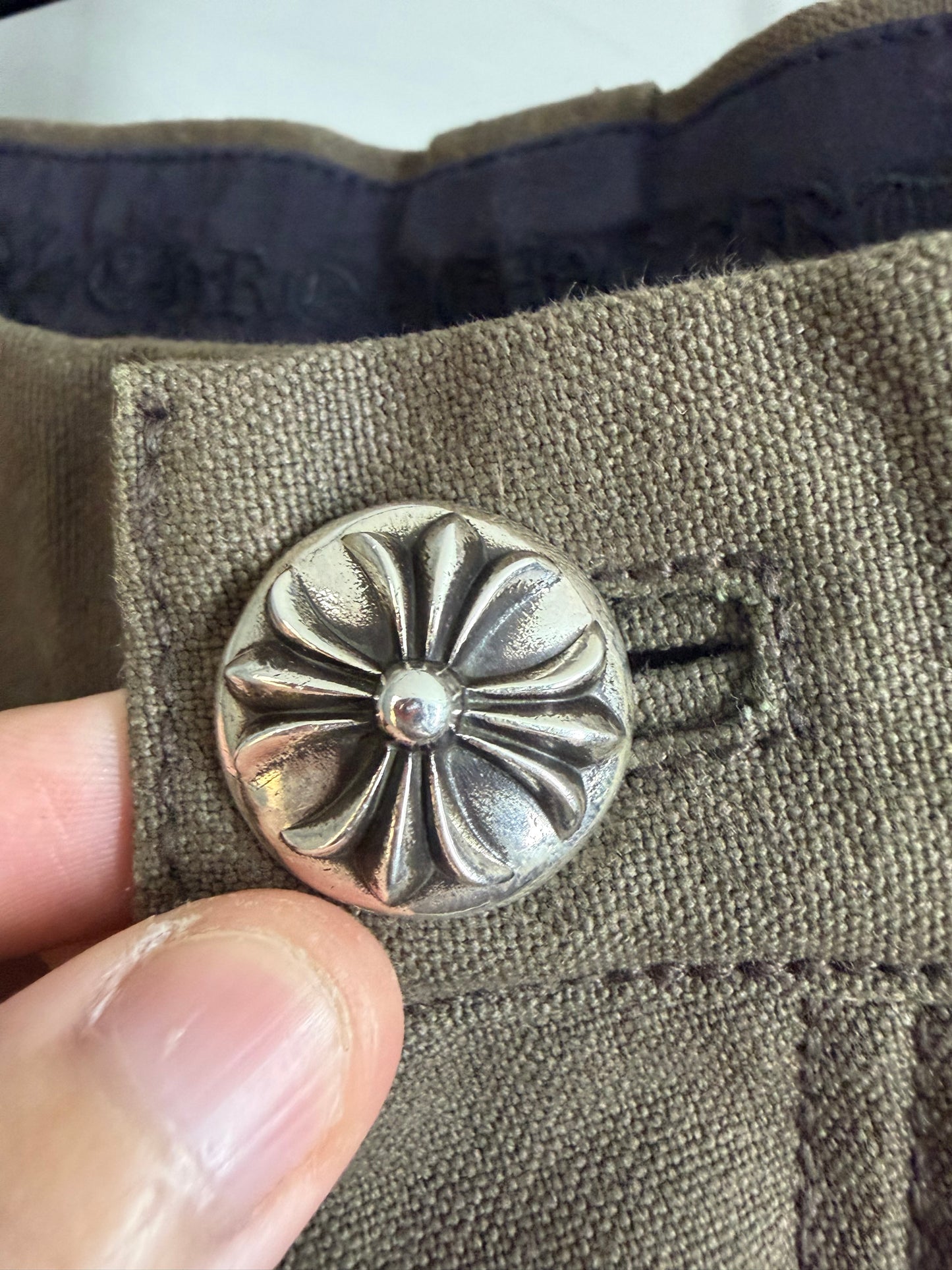 Chrome Hearts Cemetery Cross Patch Carpenter Shorts