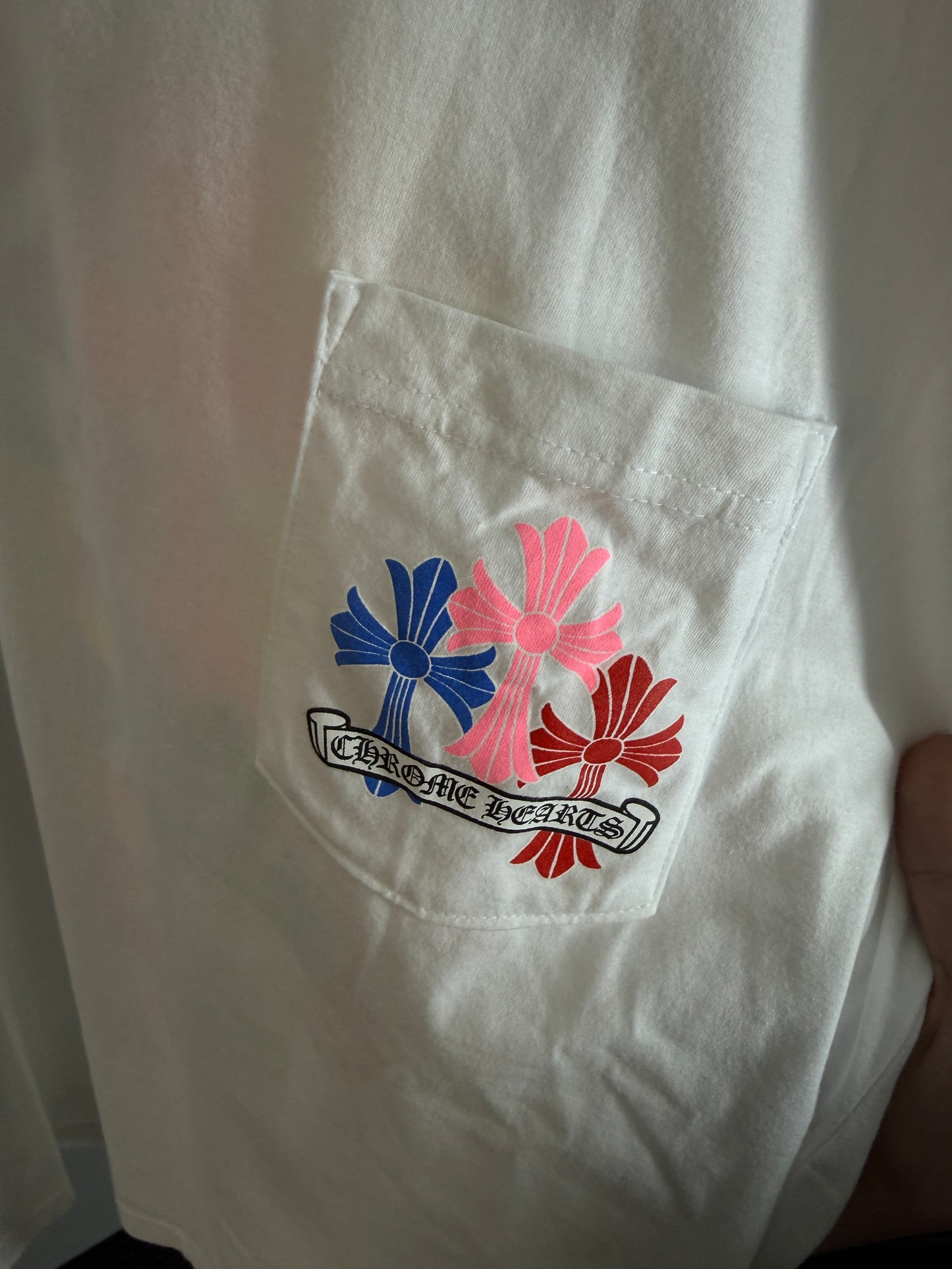 Chrome Hearts Multicolor Cemetery Cross T-Shirt