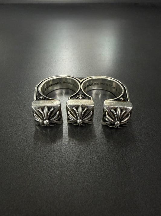 Chrome Hearts CH Plus Brass Knuckles Ring