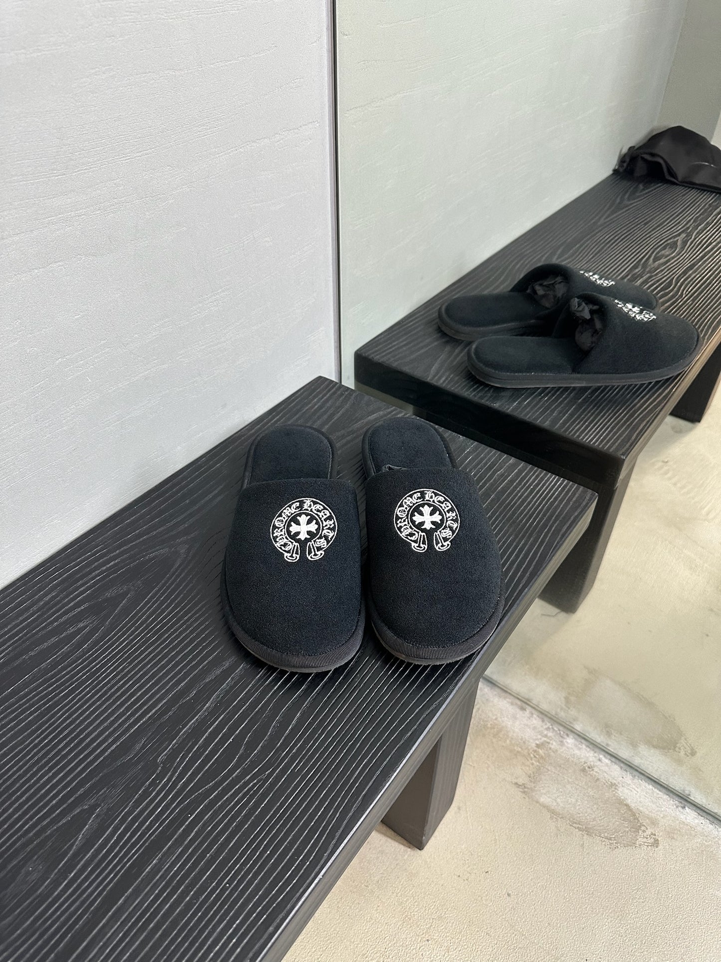 Chrome Hearts Hotel Slippers