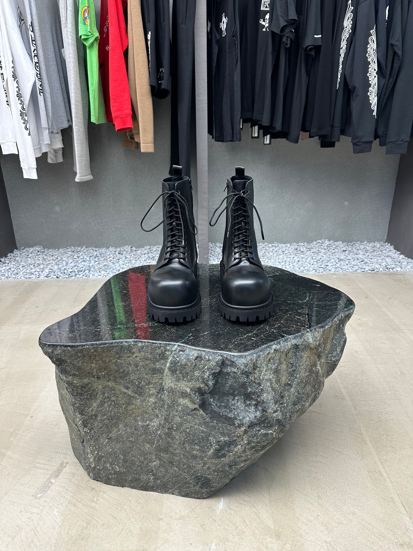 Balenciaga Stomper Bootie Soft Calfskin