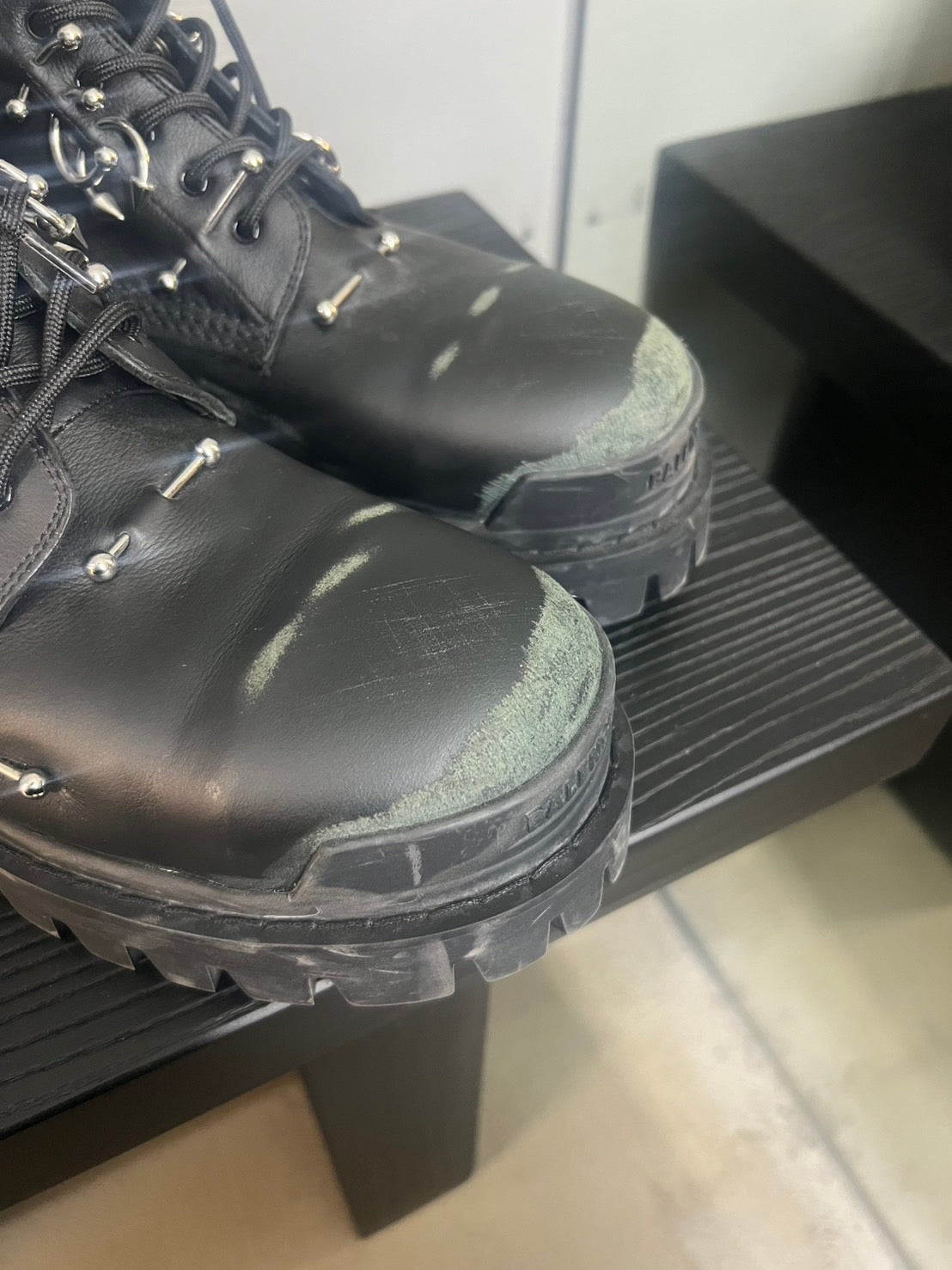 Balenciaga Pierced Strike Boots