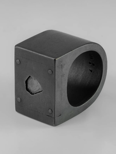 Parts Of Four Plate Ring Single (0.2 CT, Diamond Slab, 17mm, KA+DIA)