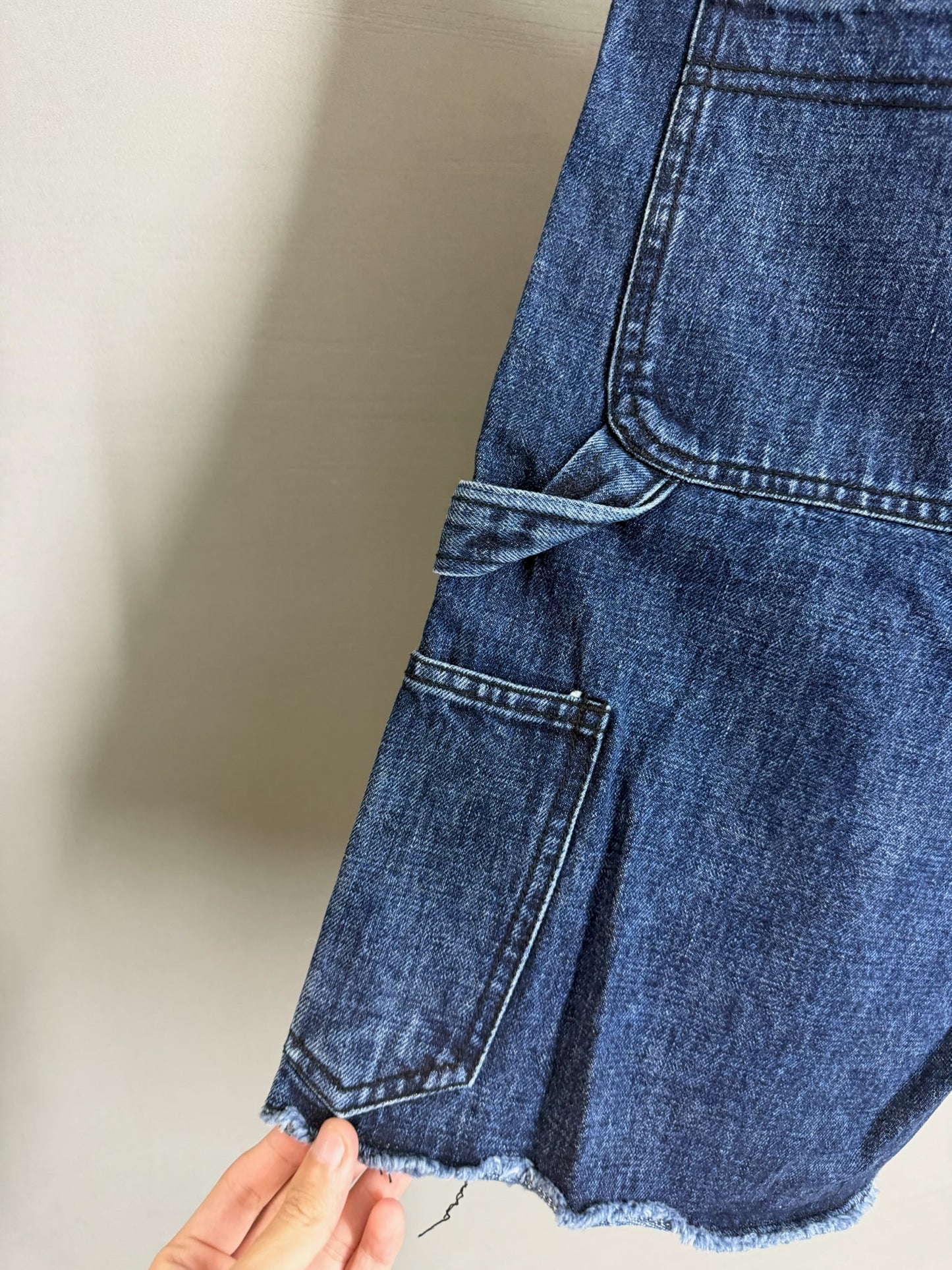 Chrome Hearts Double Knee  Carpenter Denim Shorts