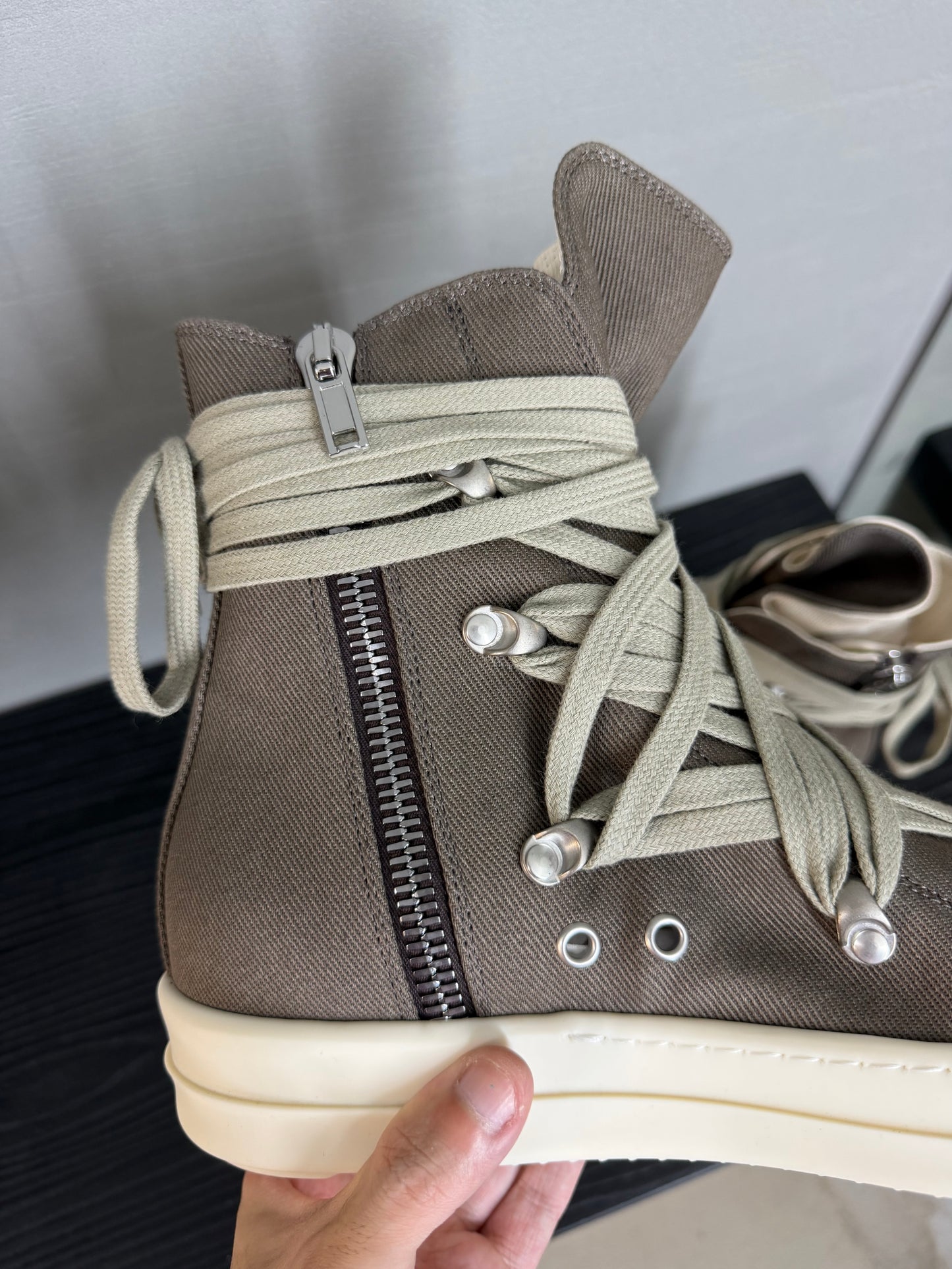 Rick Owens DRKSHDW Megalace Sneaks