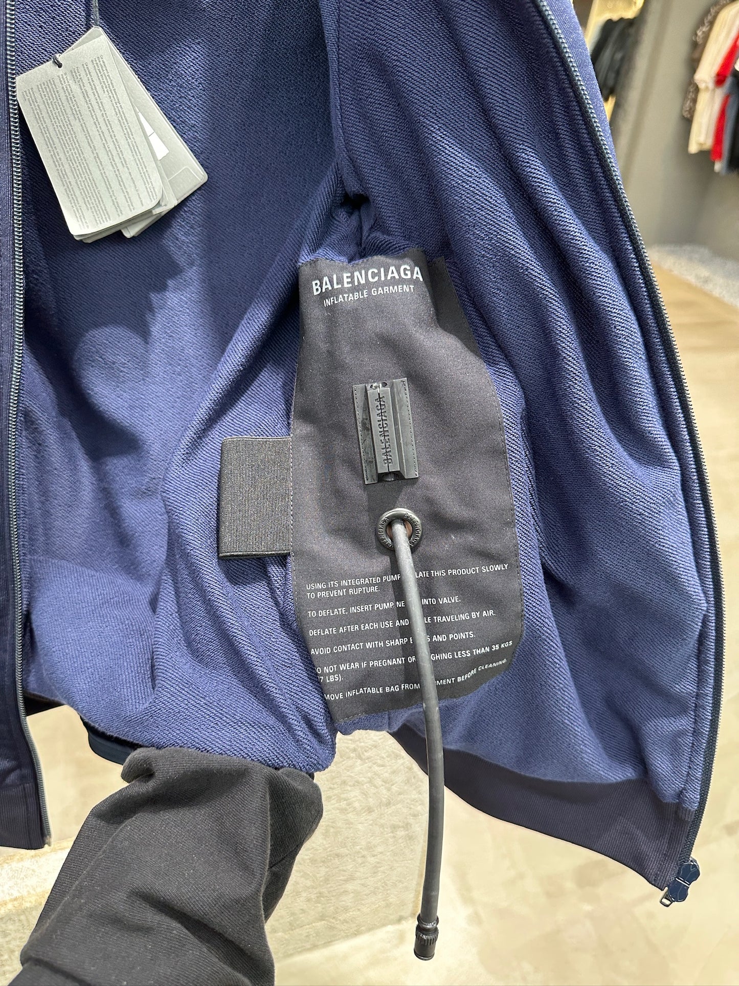 Balenciaga Unity Inflatable Jacket