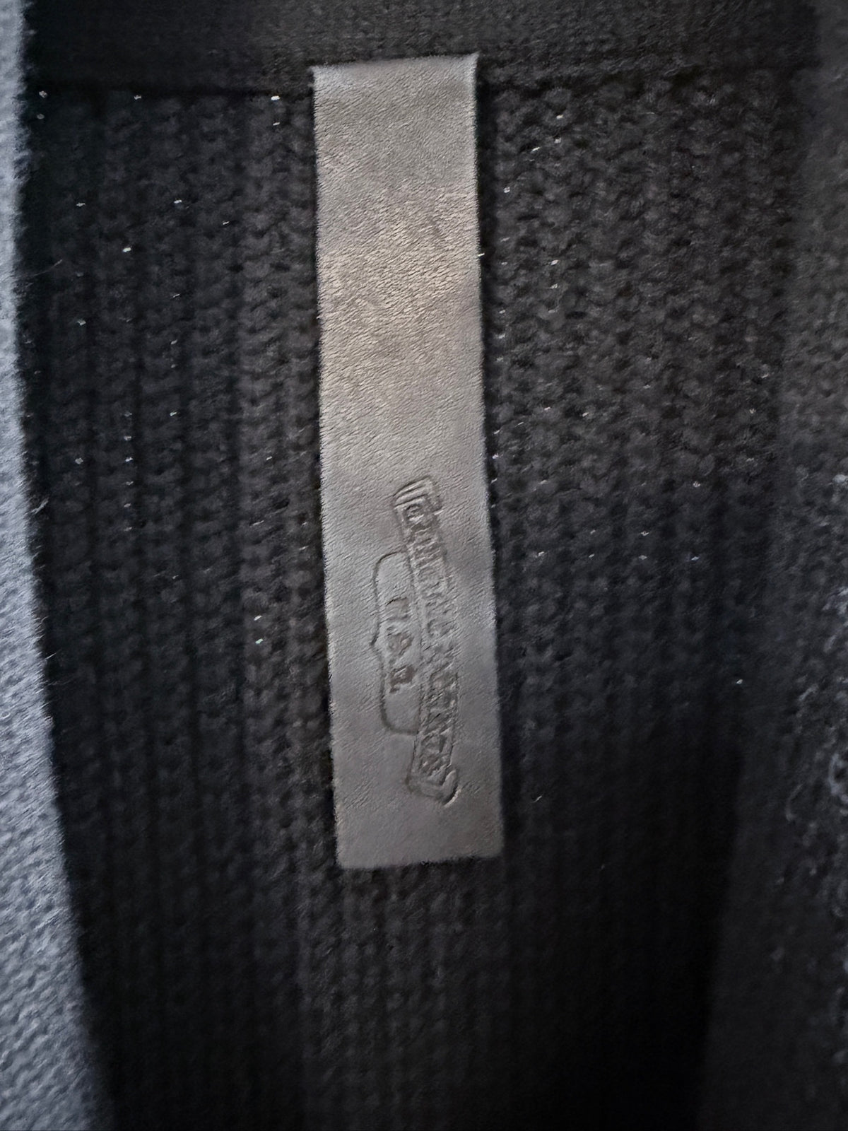 Chrome Hearts Cashmere Triple Cross Cardigan