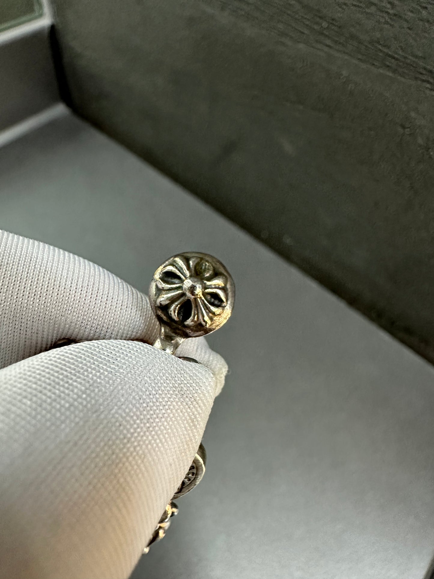 Chrome Hearts Cross Ball Bracelet