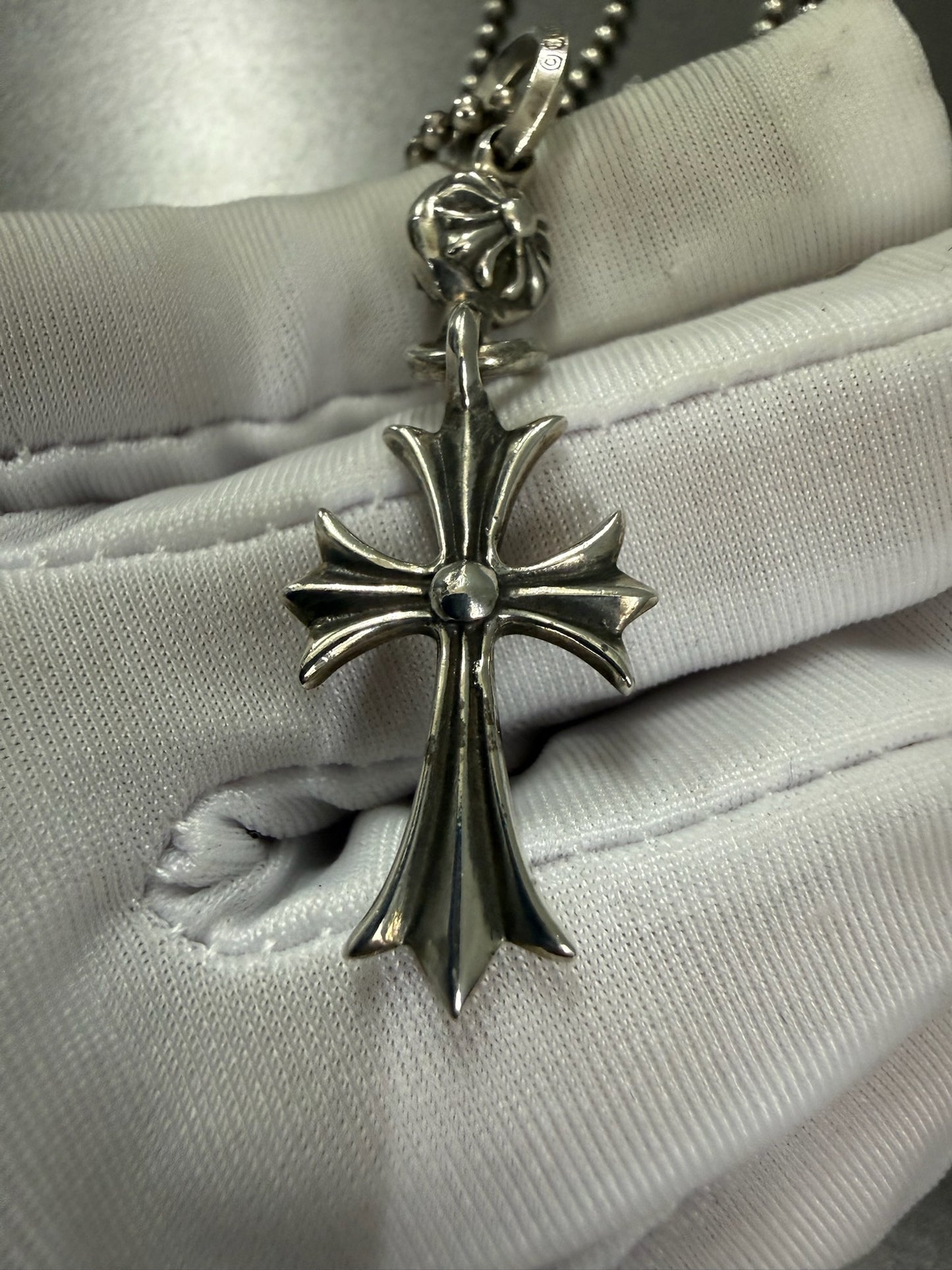 Chrome Hearts Cross Ball Necklace