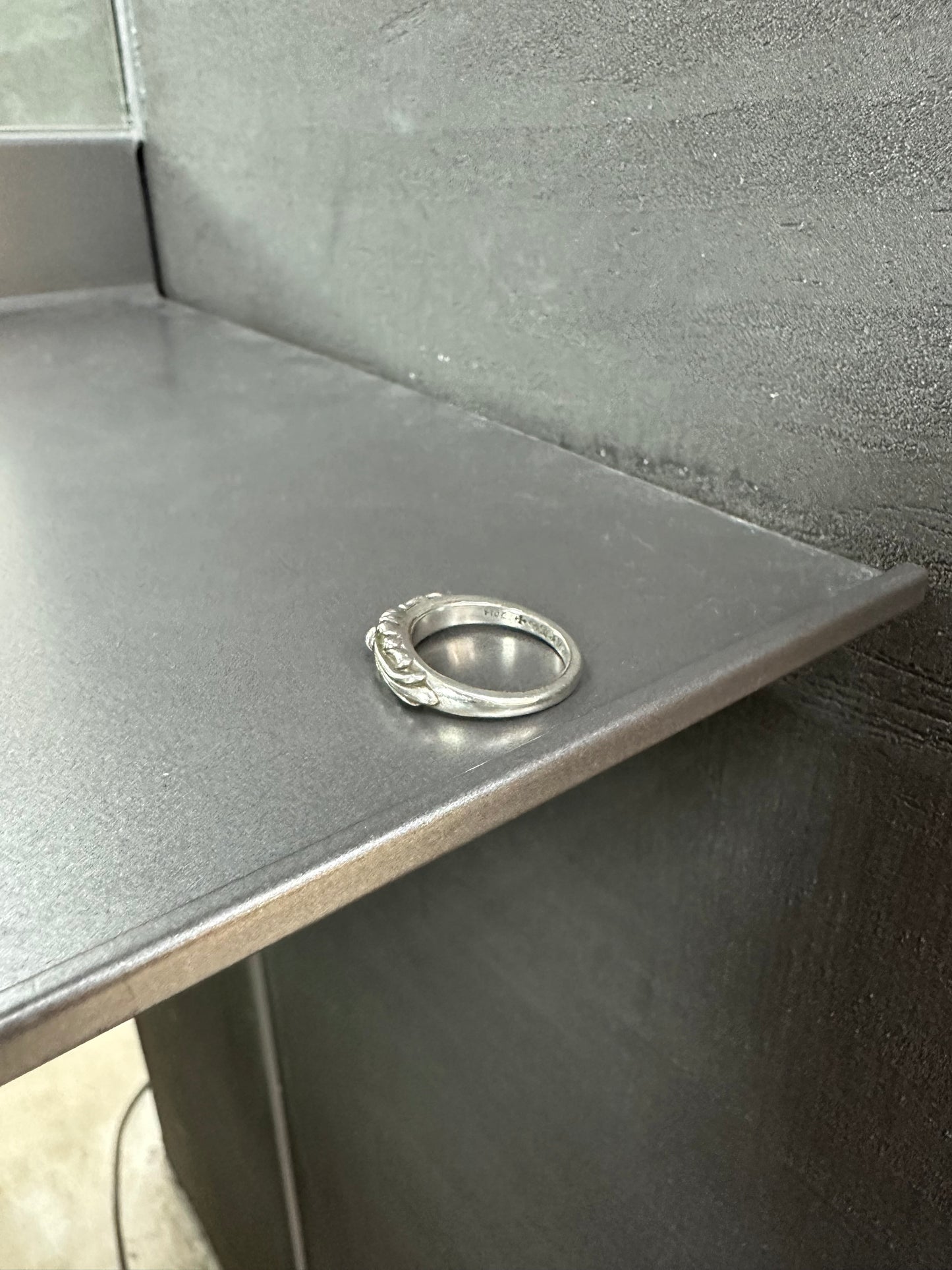 Chrome Hearts Baby Classic Floral Cross Ring