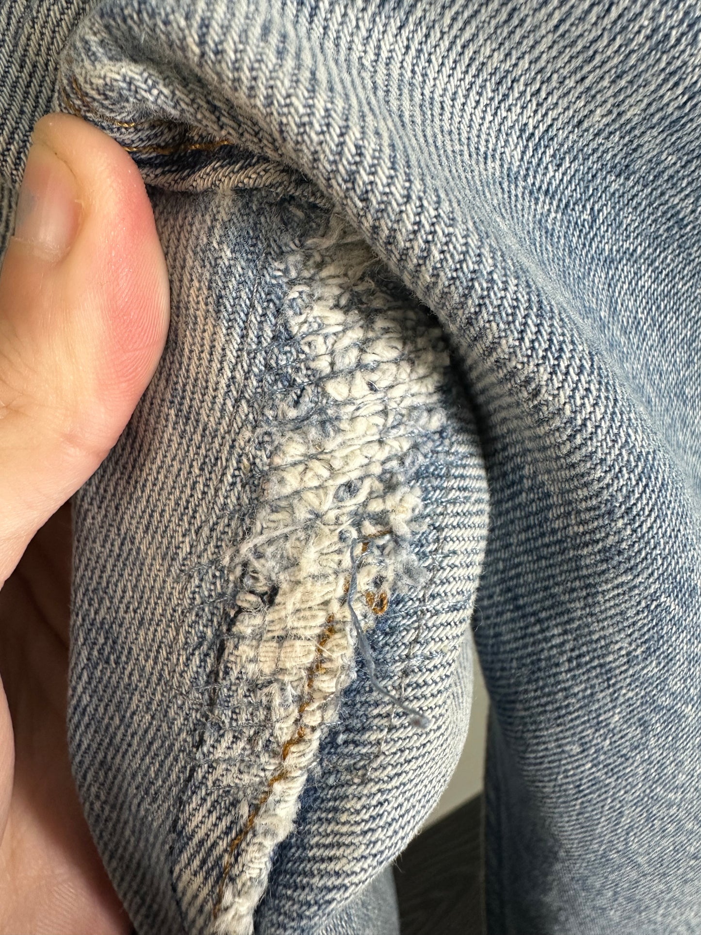Chrome Hearts Levi’s 505 Cross Patch Jeans
