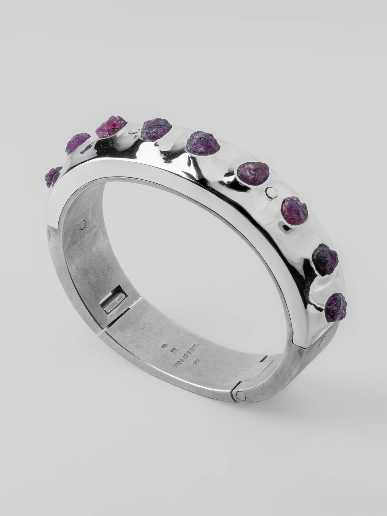 Parts Of Four Sistema Bracelet v2 (Terrestrial, Raised Terraform, Dirty Ruby Slabs, 17mm, DA+PA+DRUS)