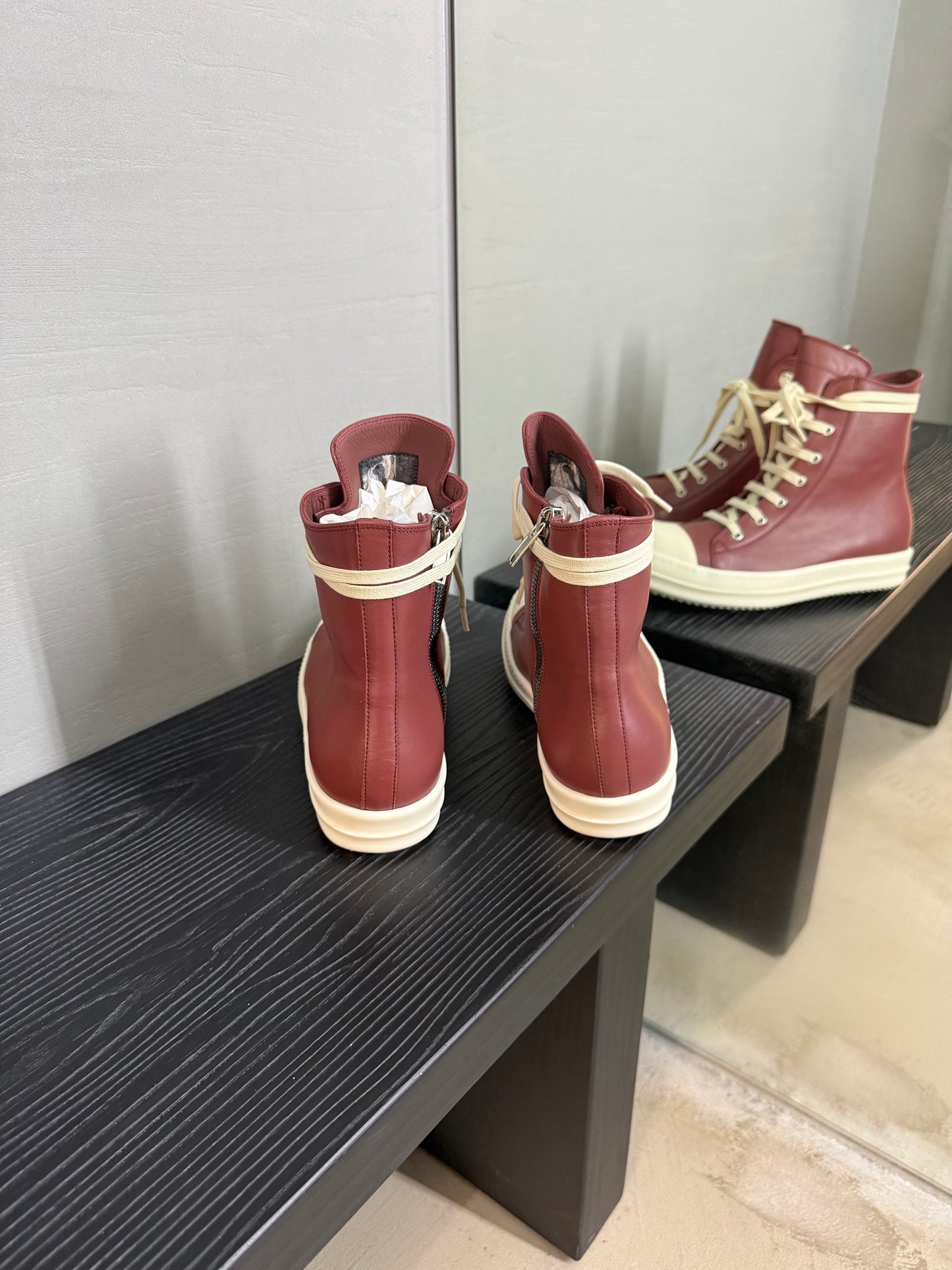 Rick Owens Ramones High-top Sneakers