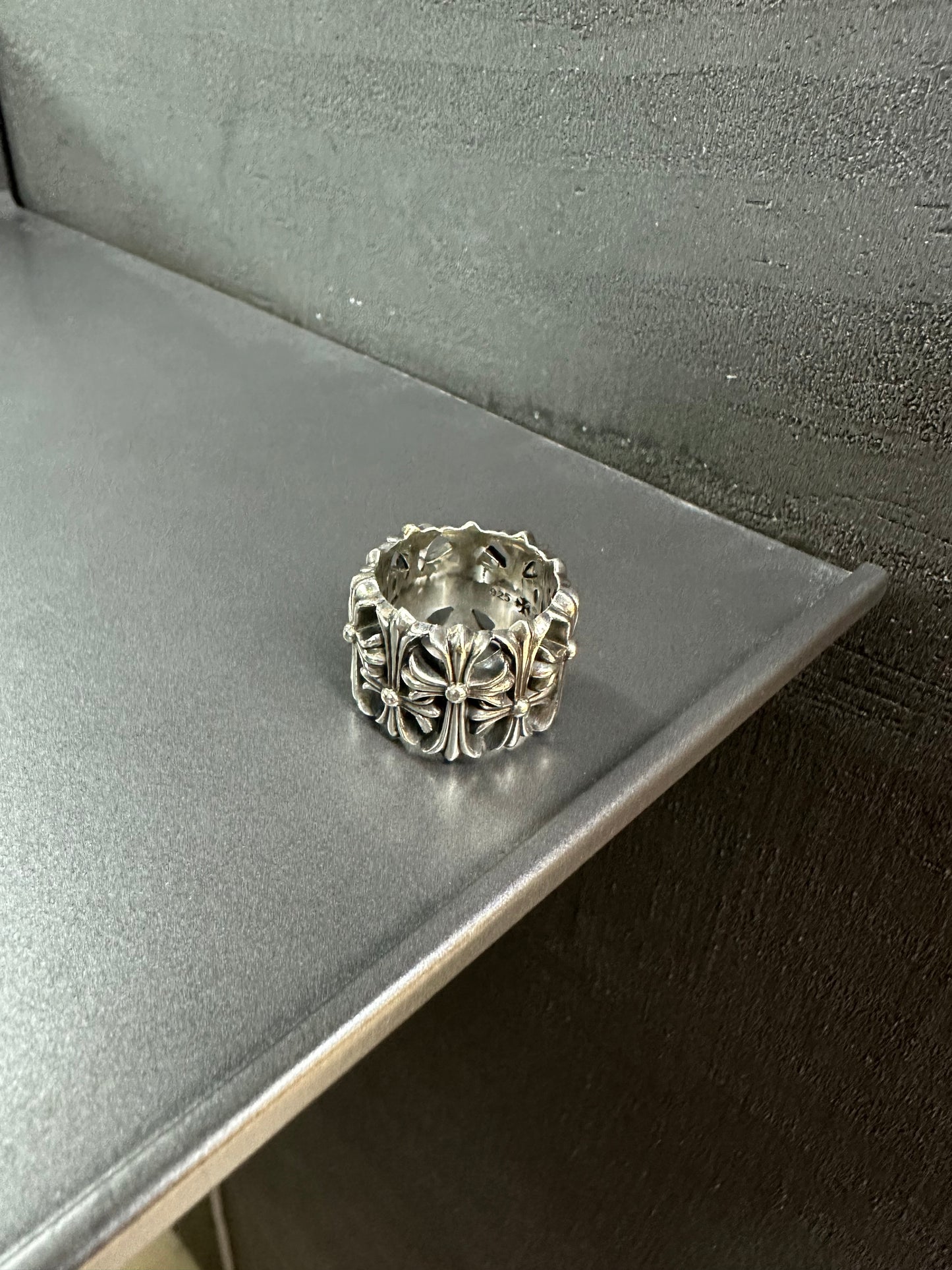 Chrome Hearts Cemetery Cross Ring
