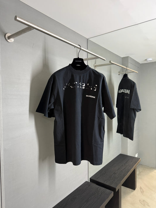 Balenciaga Splash-ink logo T-Shirt