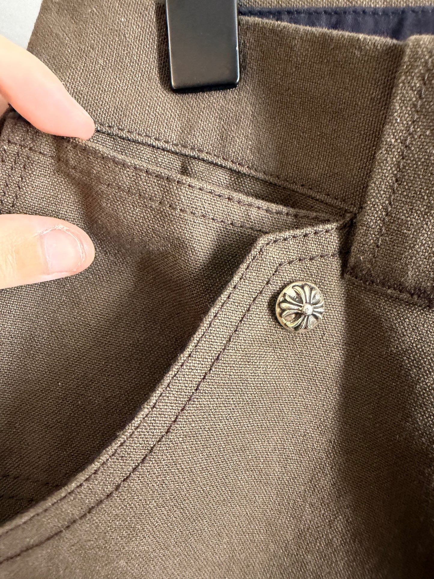 Chrome Hearts Cemetery Cross Patch Carpenter Shorts