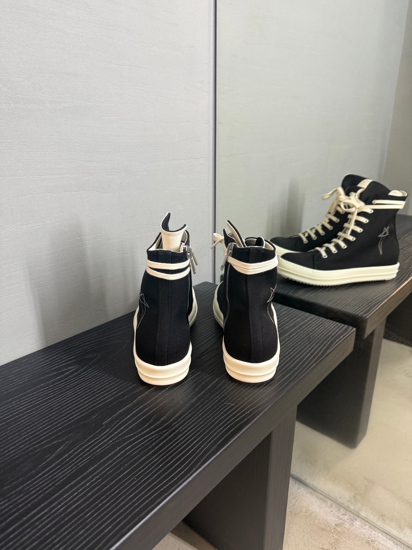 Rick Owens Drkshdw Ramones High-top Sneakers