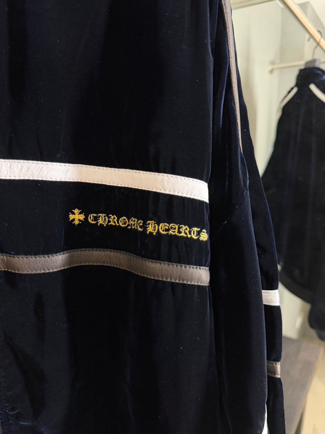 Chrome Hearts So it Goes Velour Track Jacket