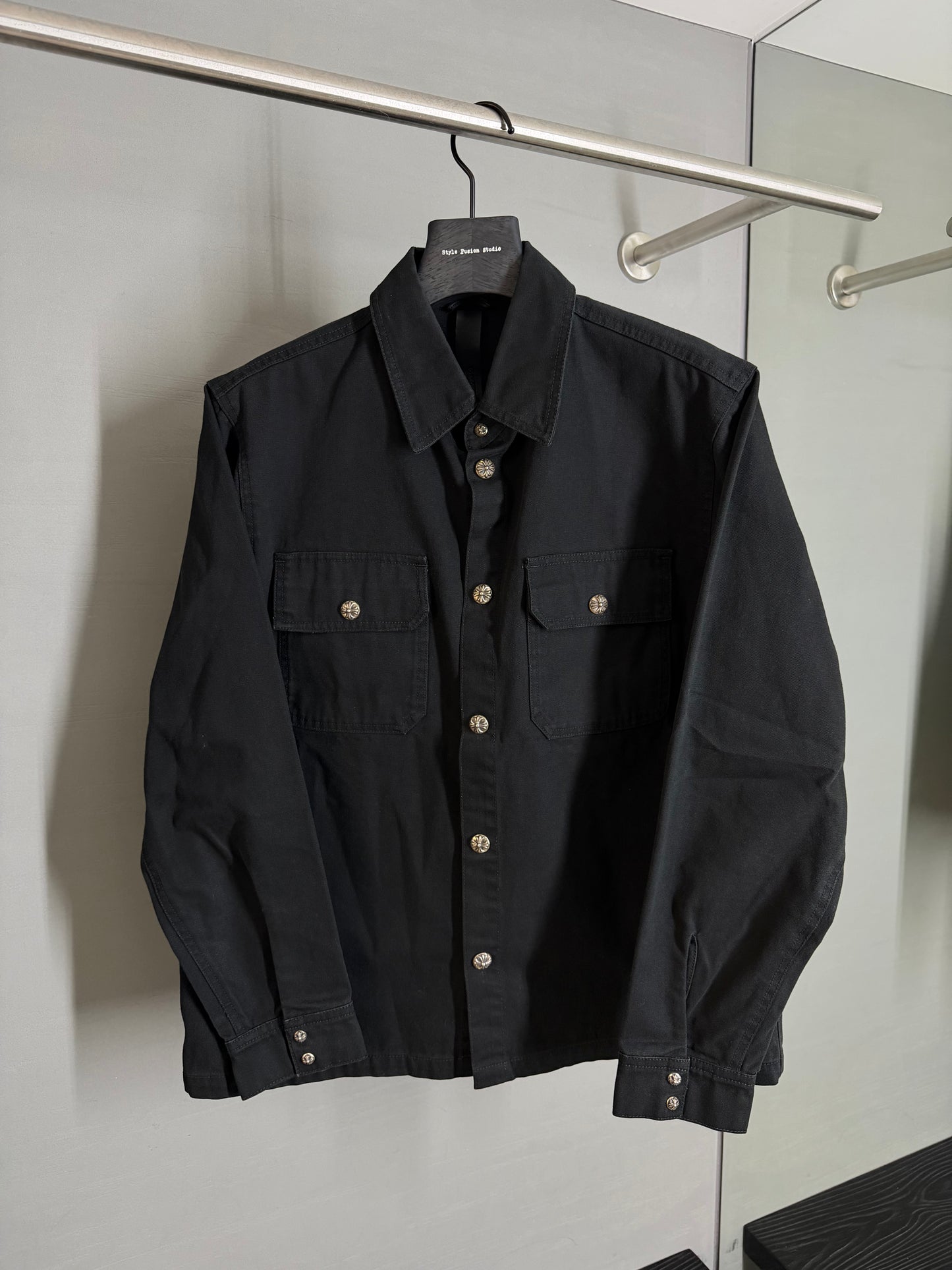 Chrome Hearts Work Dog Canvas Work Jacket