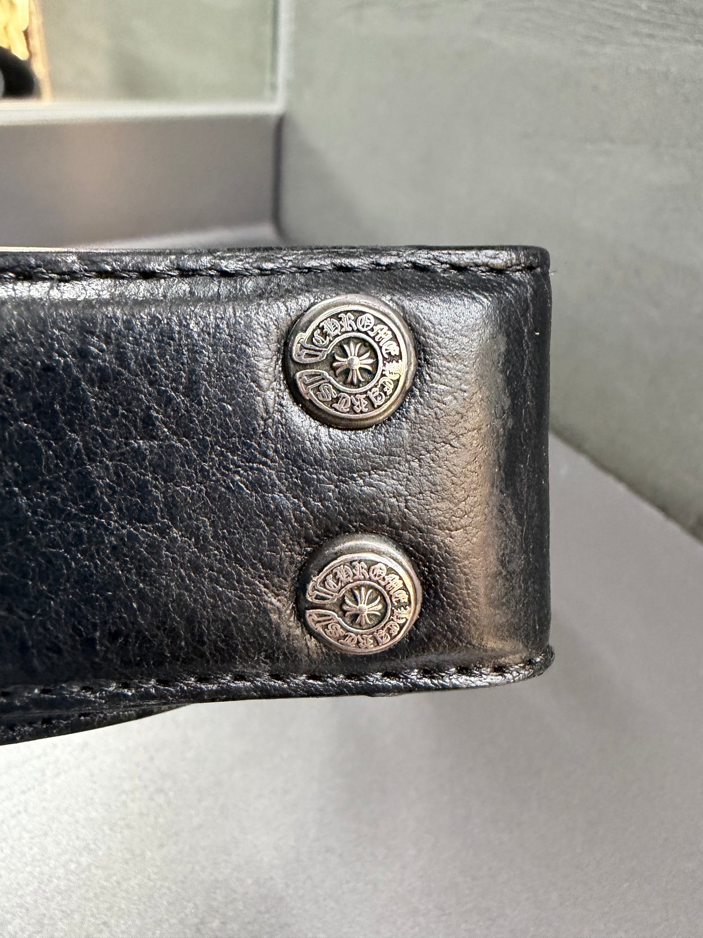 Chrome Hearts Leather Belt