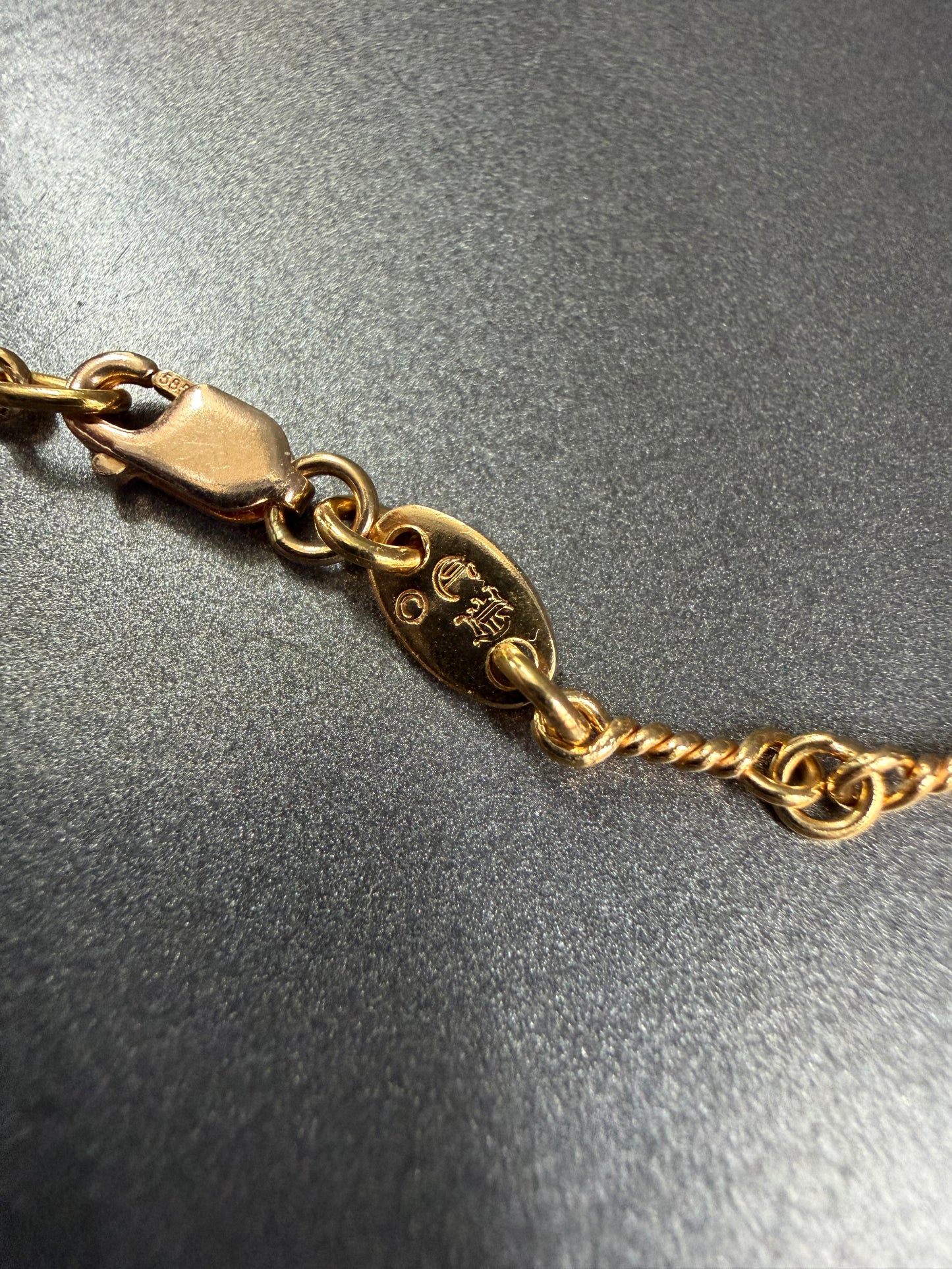 Chrome Hearts 22k Twist Chain