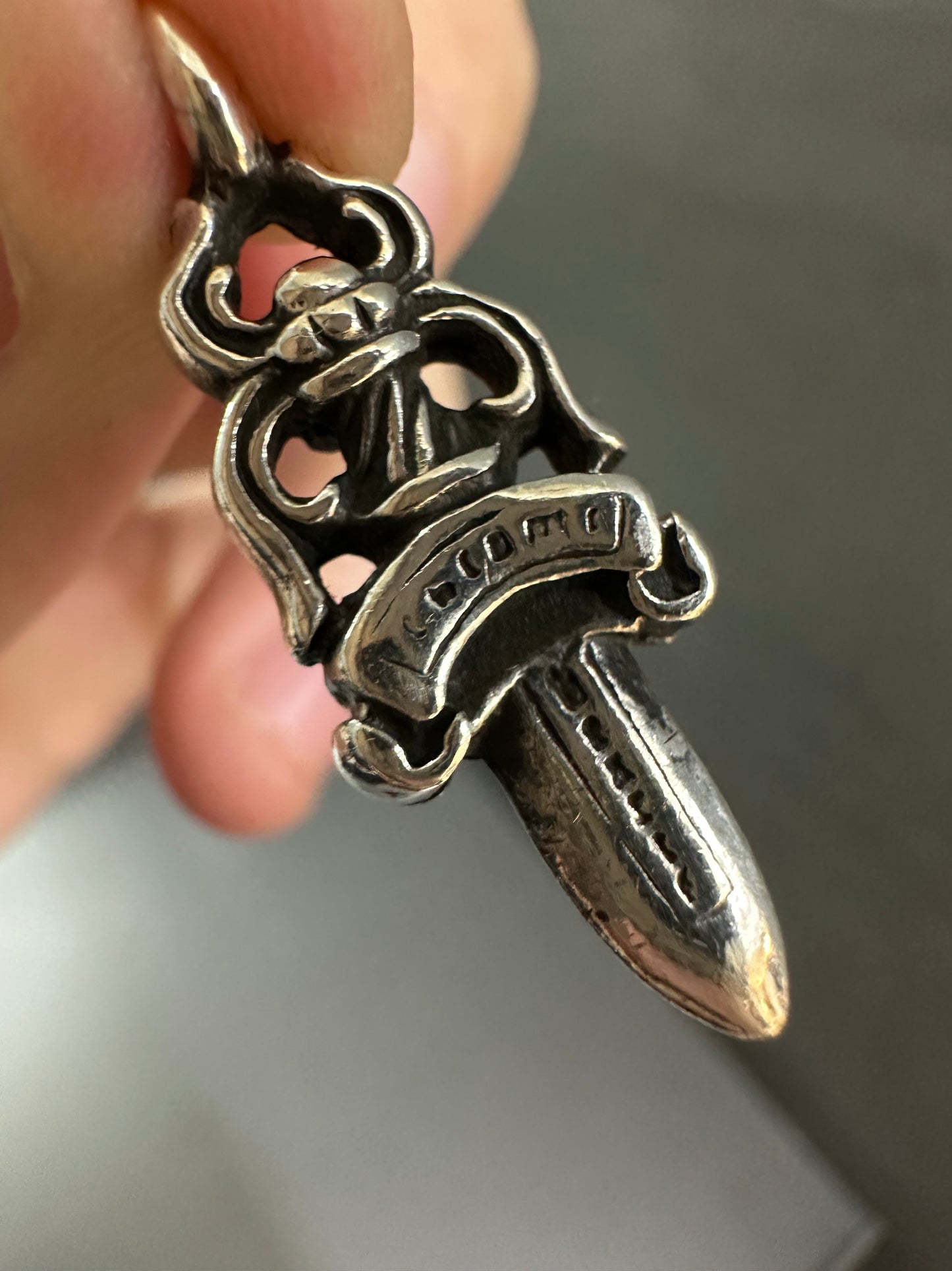 Chrome Hearts Double Dagger Pendant