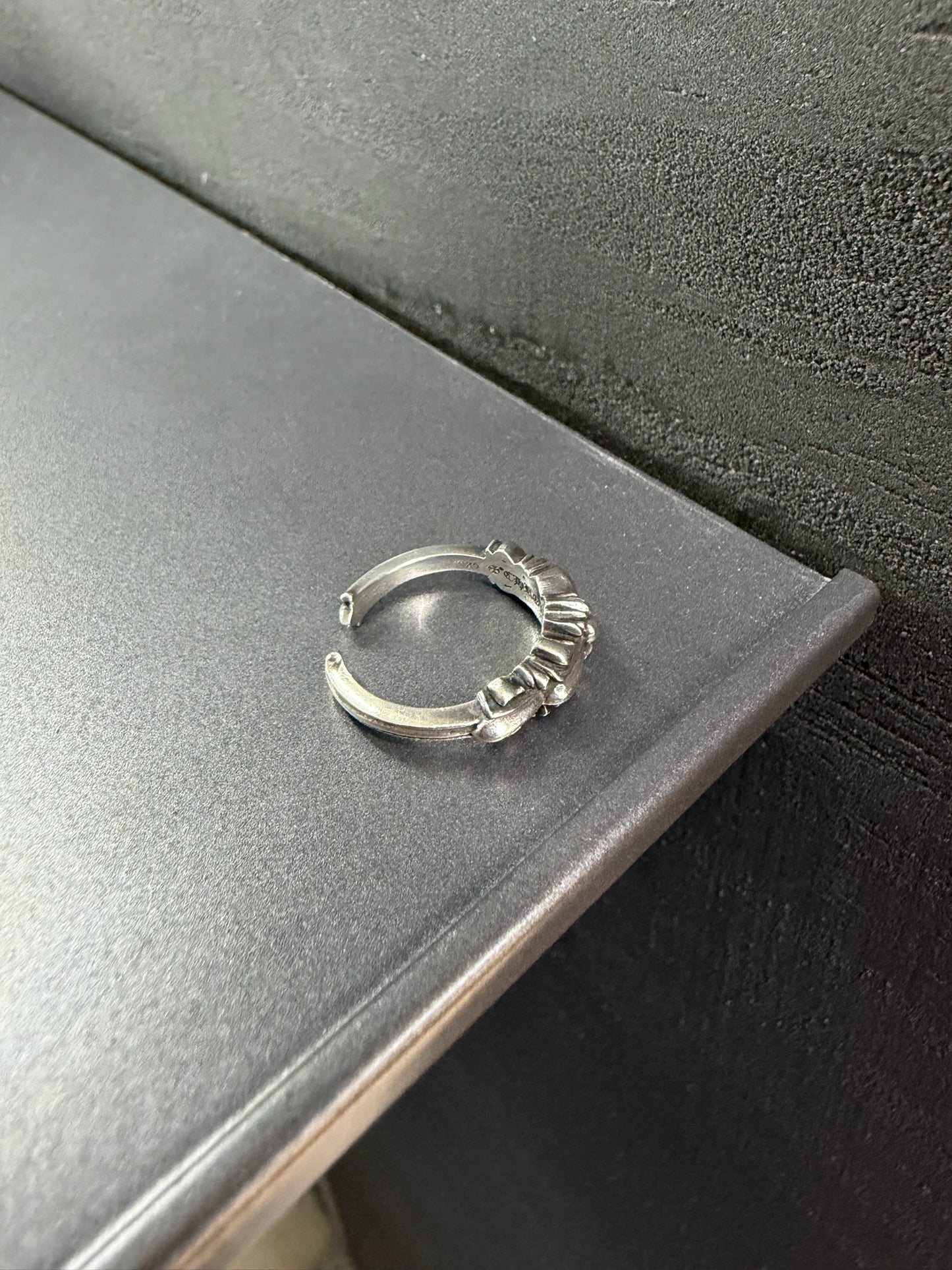 Chrome Hearts Baby Classic Paved Floral Ring