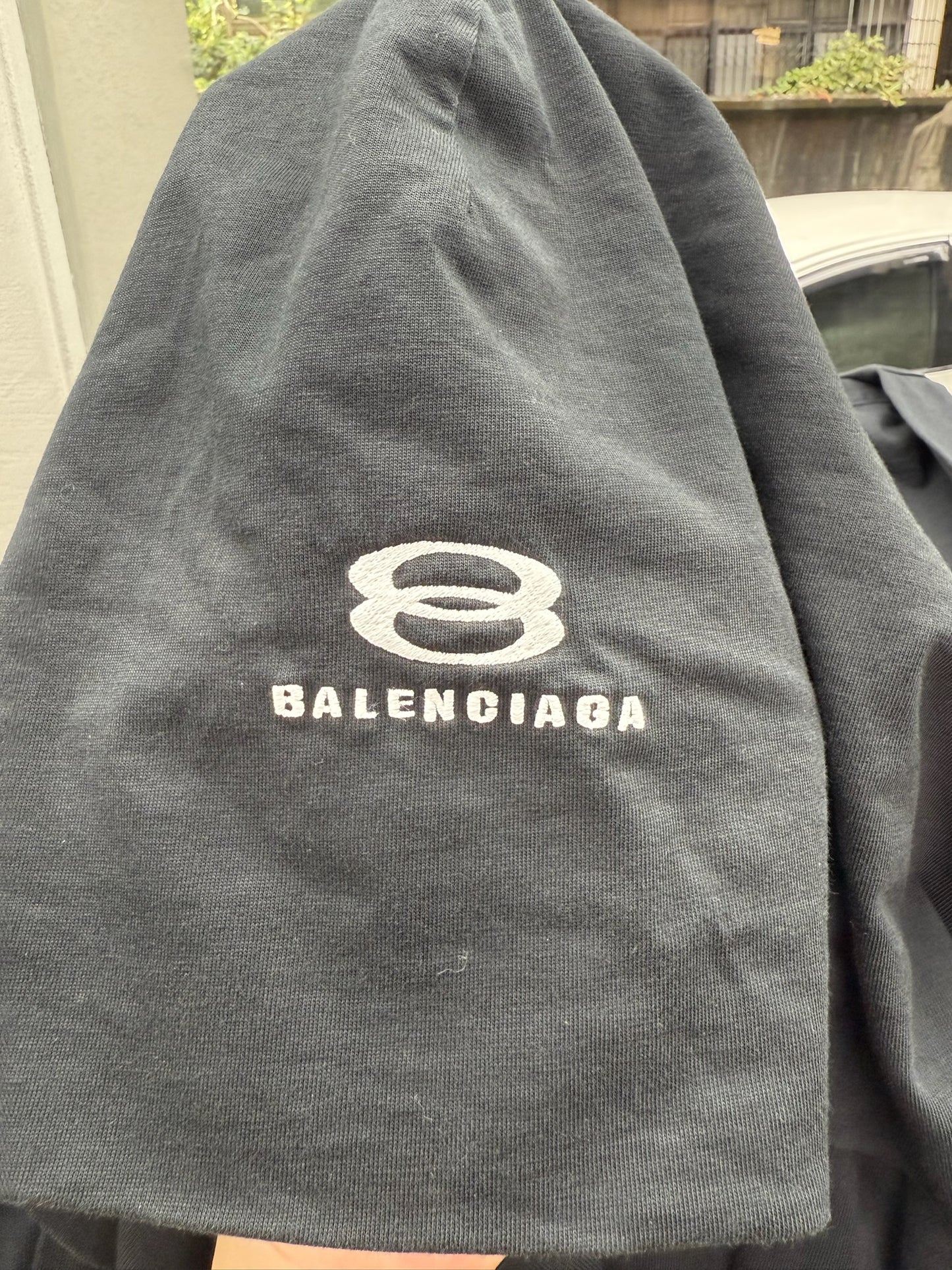 Balenciaga Double Side T-shirt