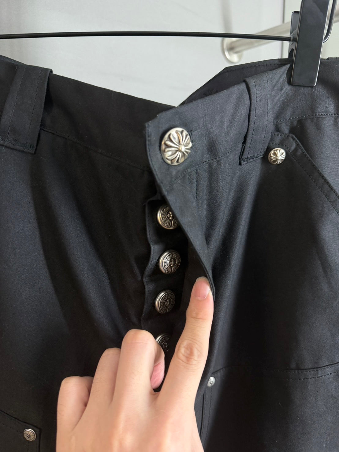 Chrome Hearts Double Knee Carpenter Pants
