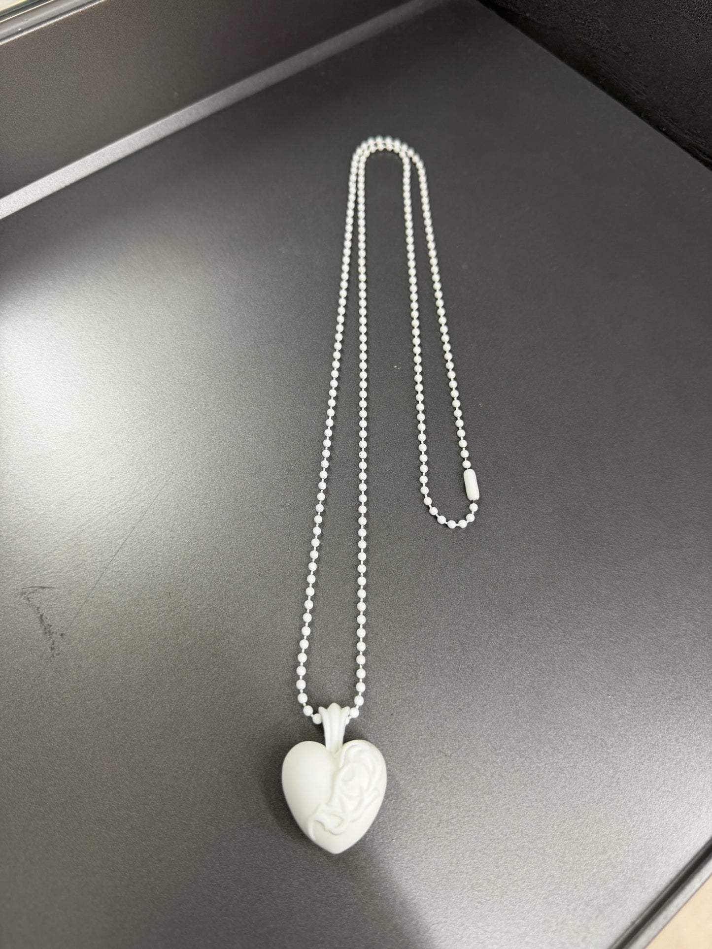 Chrome Hearts Vine Heart Silicon Necklace