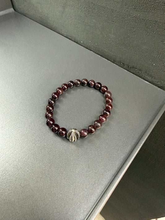 Chrome Hearts Cross Ball Bracelet 8mm