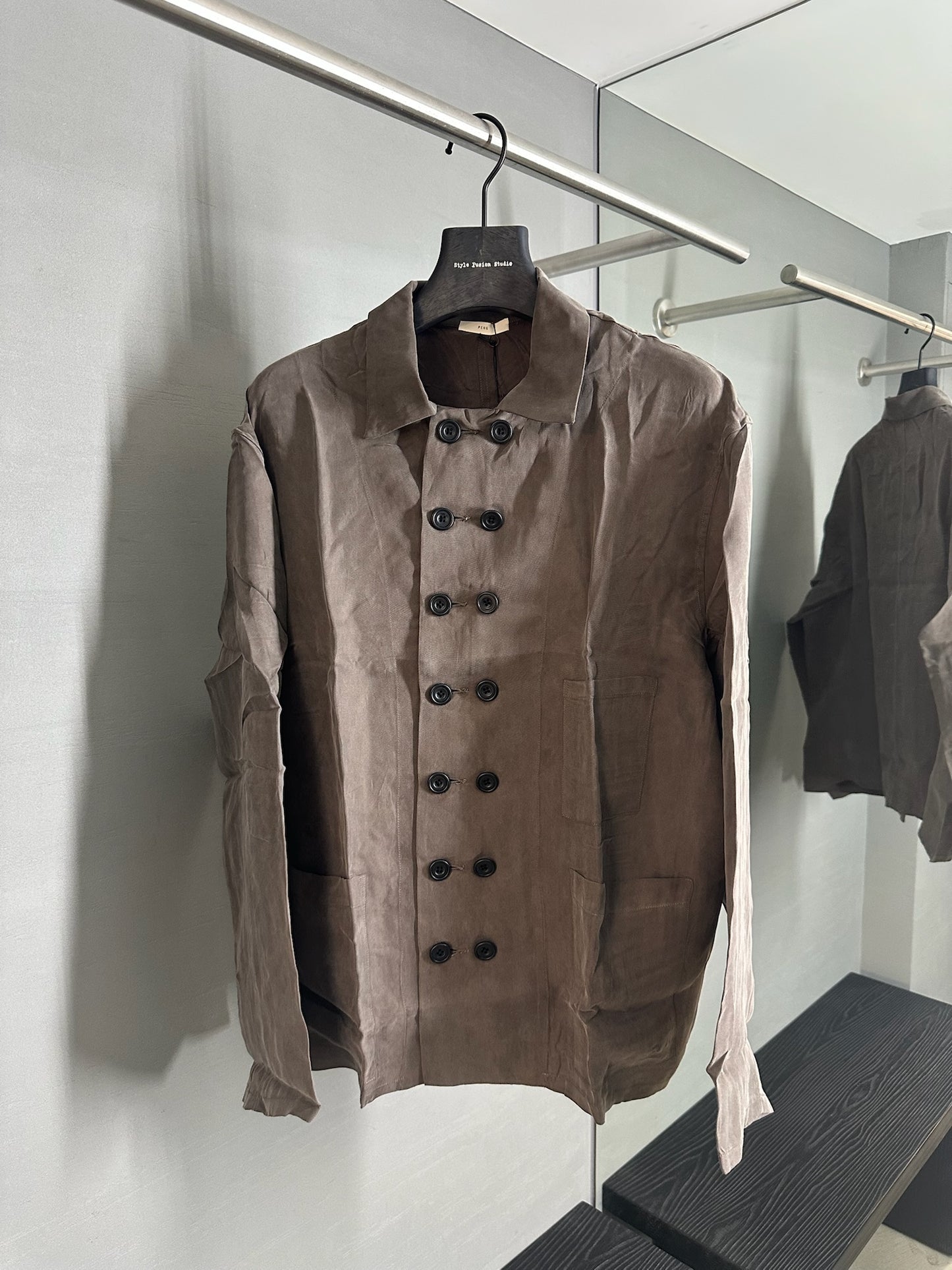 Peng Tai Wormwood Dyed Working Shirt