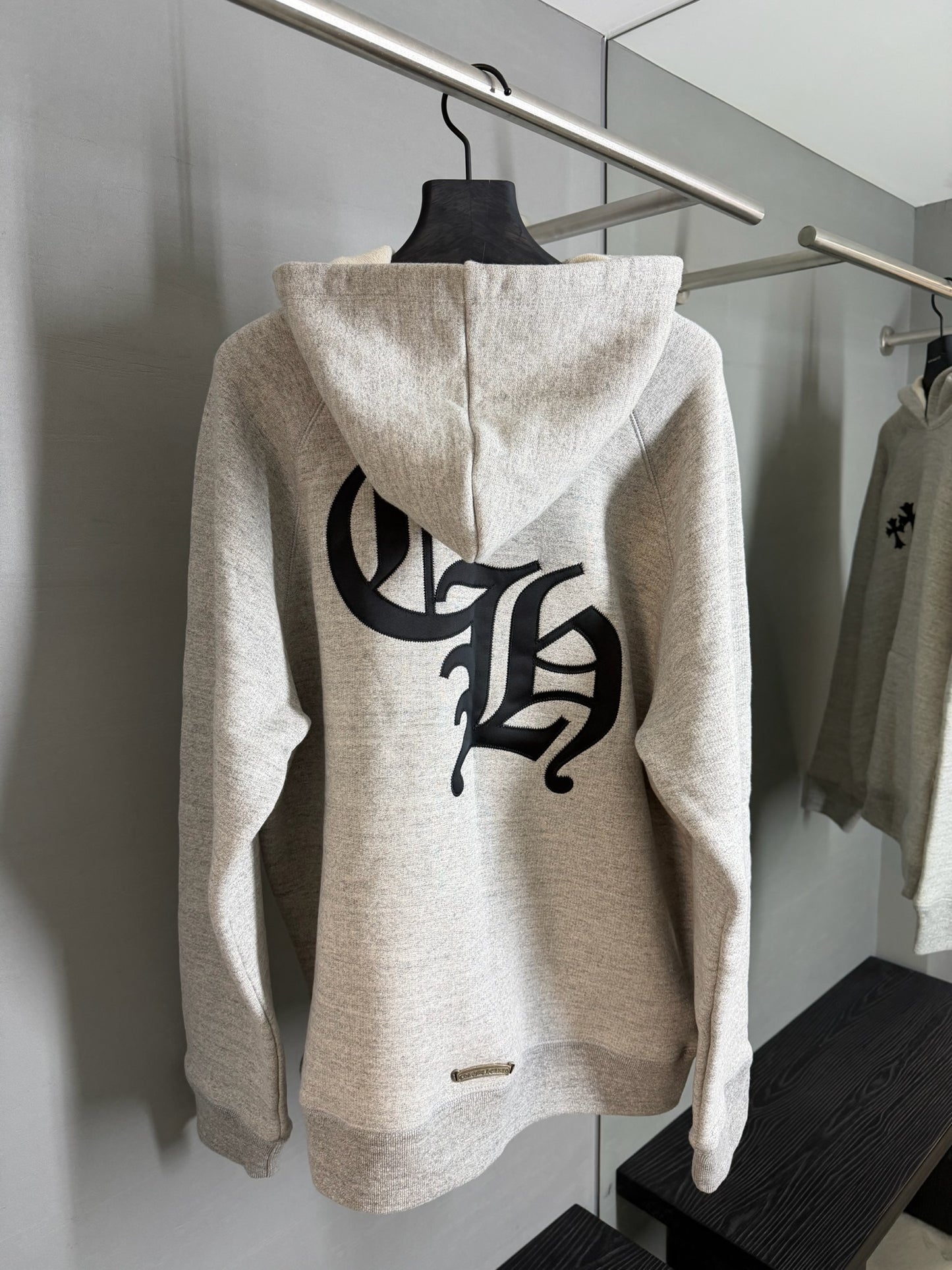 Chrome Hearts CH Triple Cross EmbroideredHoodie