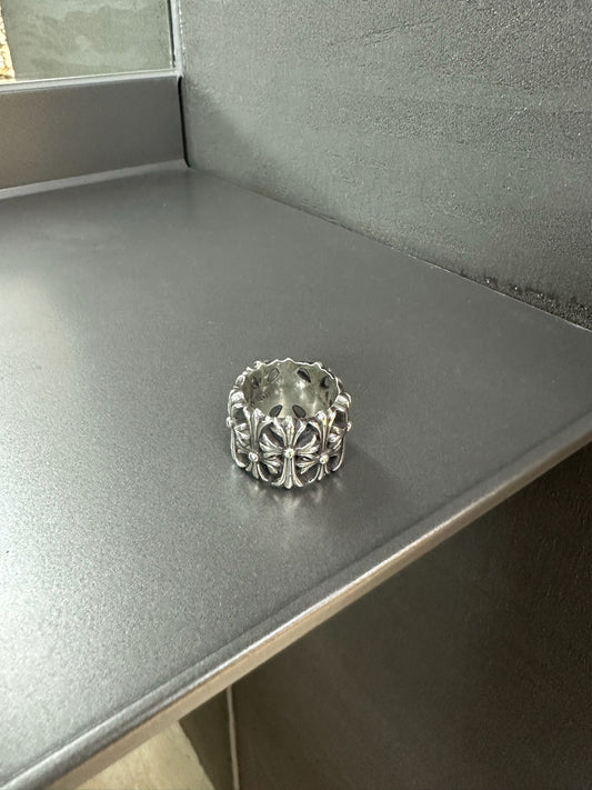 Chrome Hearts cemetery cross ring