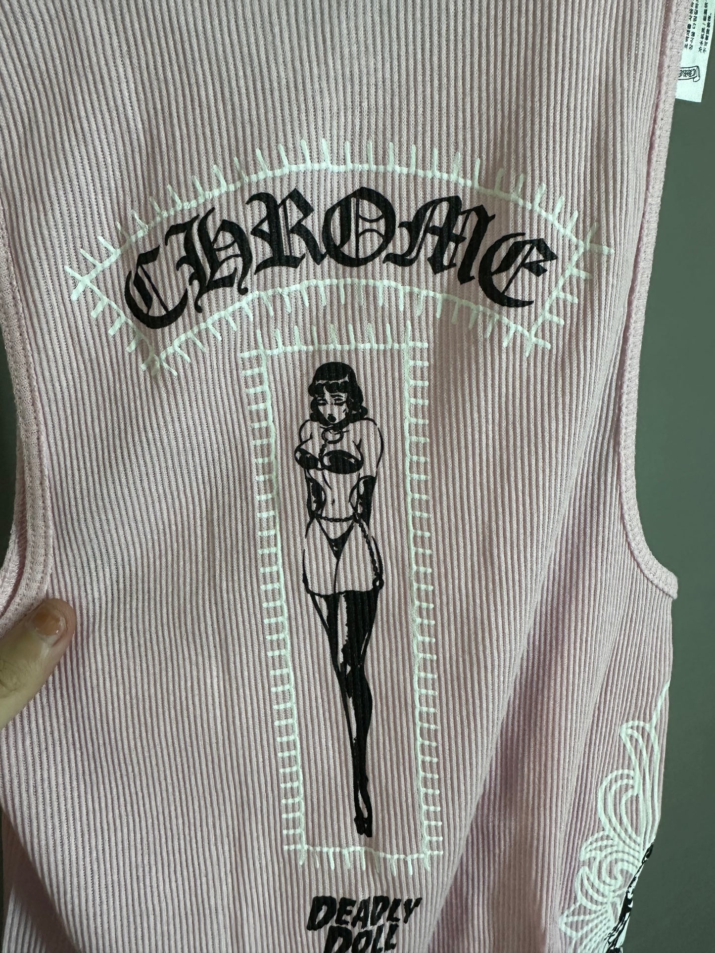 Chrome Hearts ‘Deadly Doll’ Horseshoe Tank Top