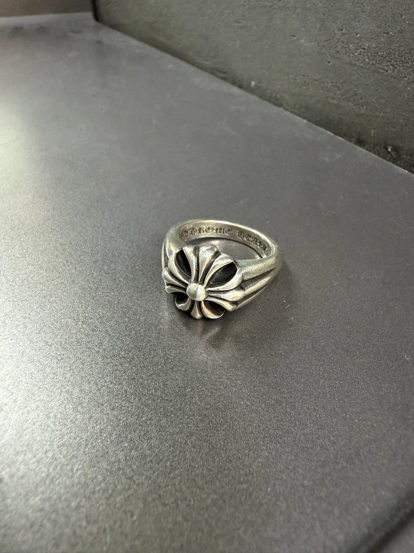 Chrome Hearts Cut Out Maltese Plus Ring