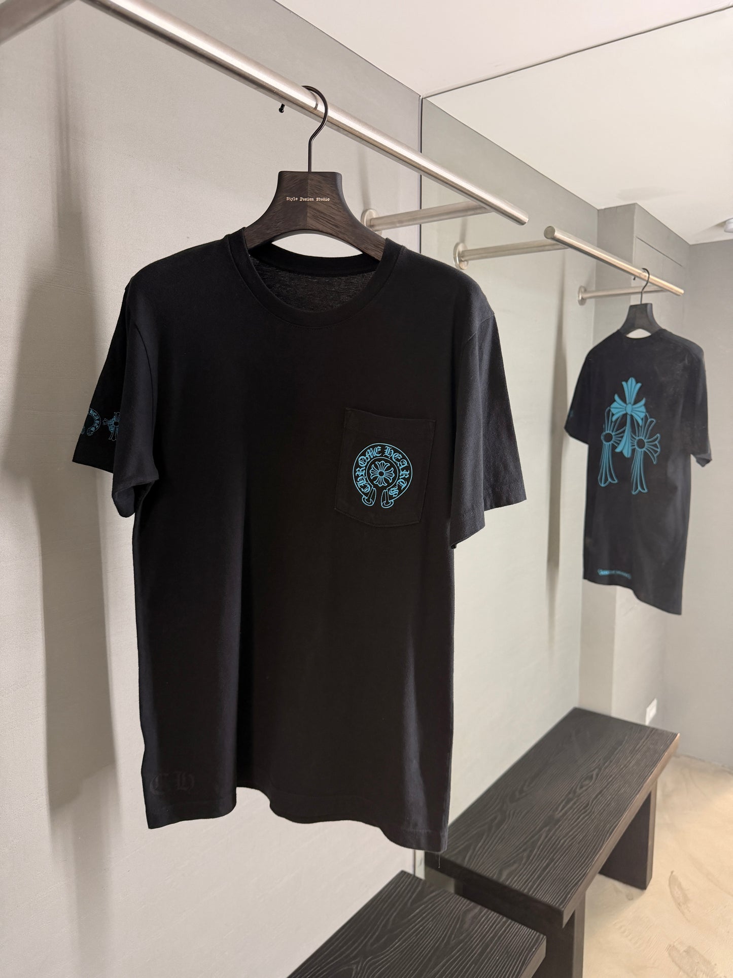 Chrome Hearts Triple Cross Pocket T-Shirt