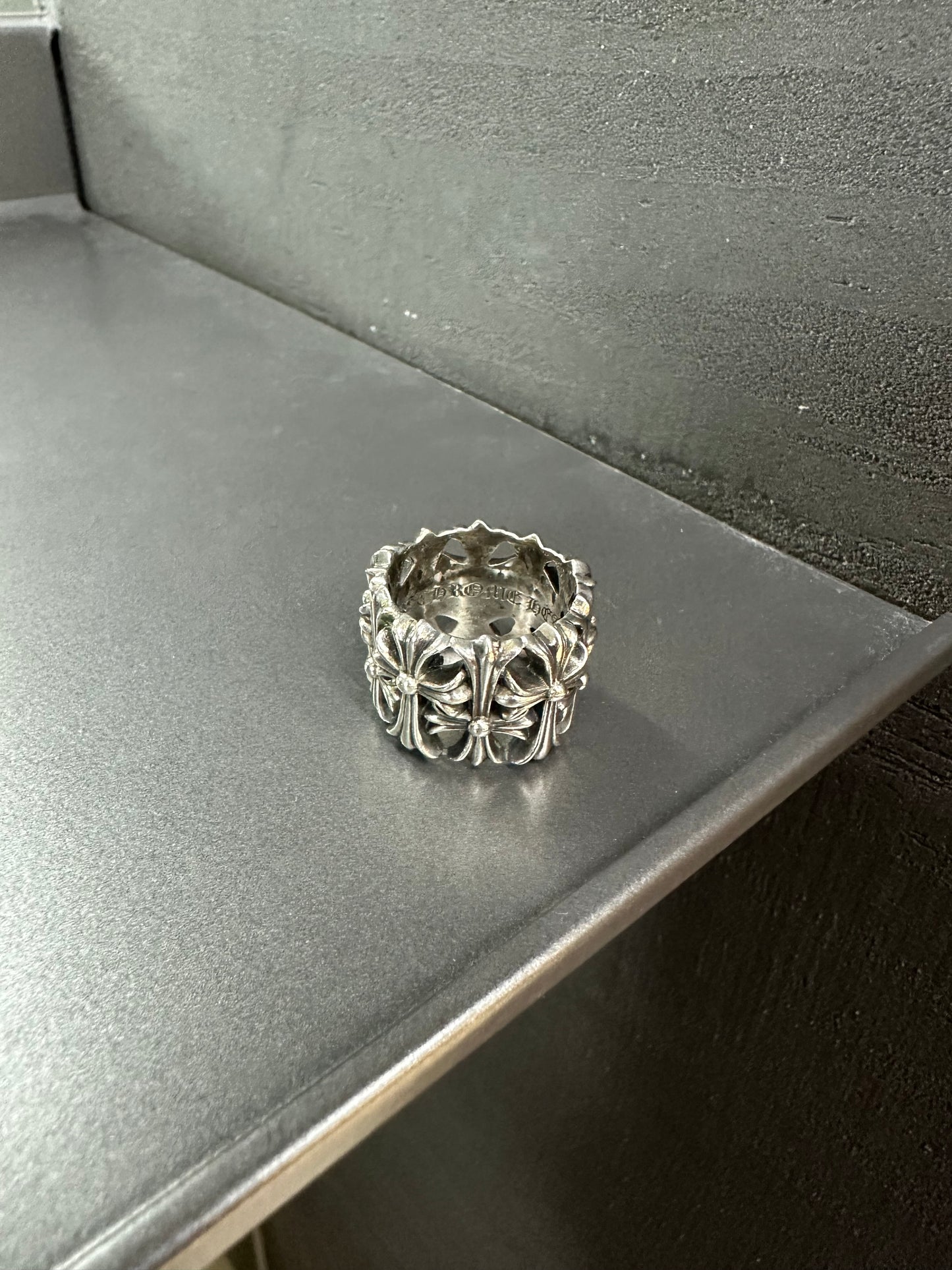 Chrome Hearts Cemetery Cross Ring
