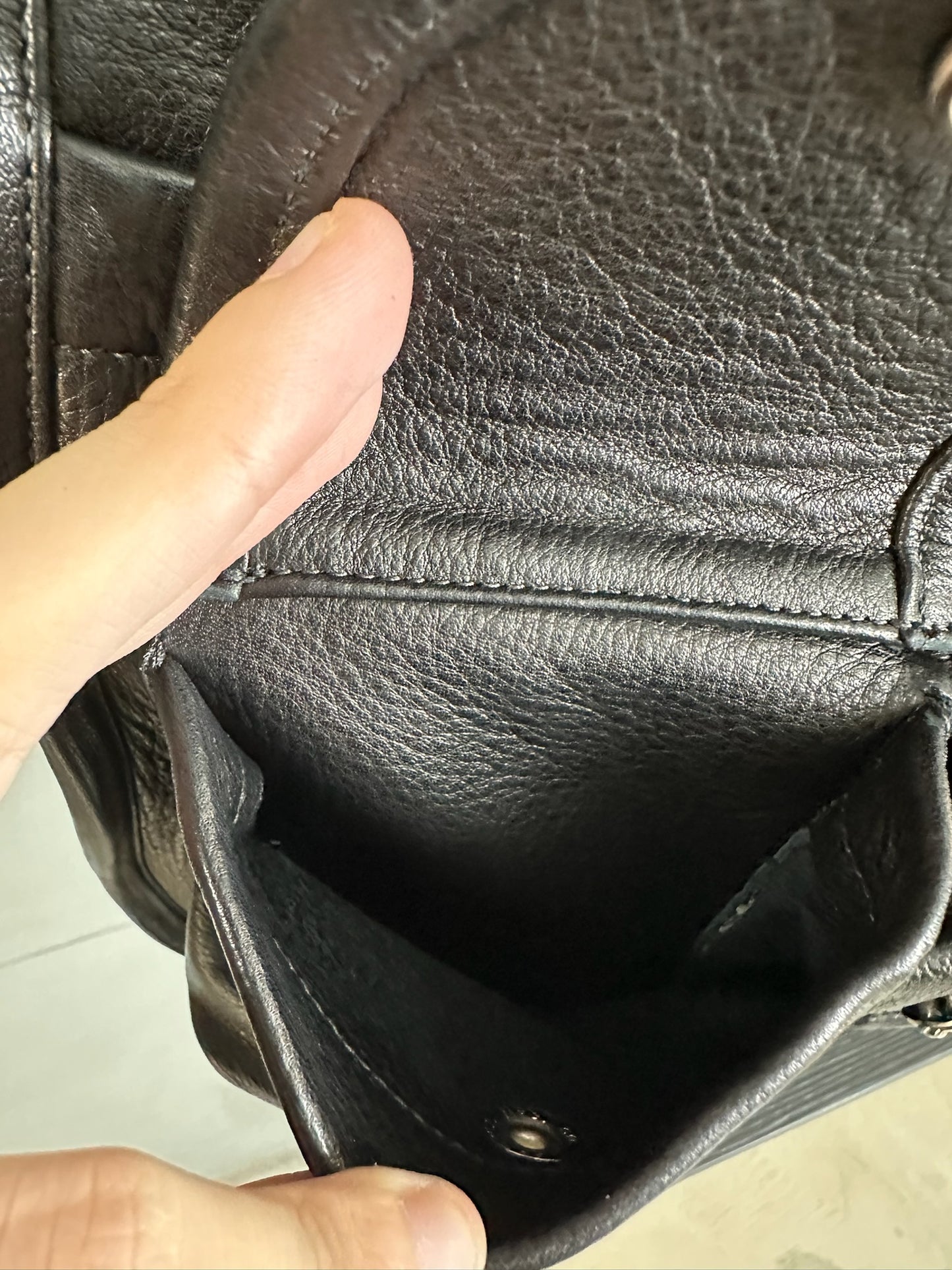 Chrome Hearts Fluer Leather Bag