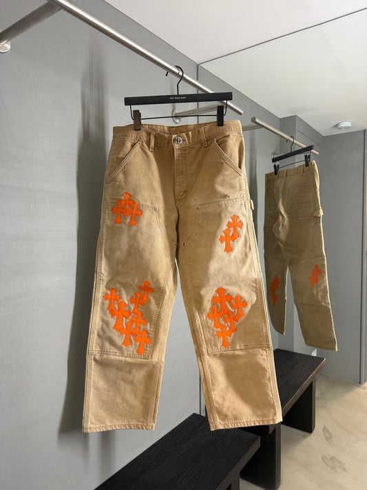 Chrome Hearts Exclusive Carhartt Double Knee Carpenter Pants