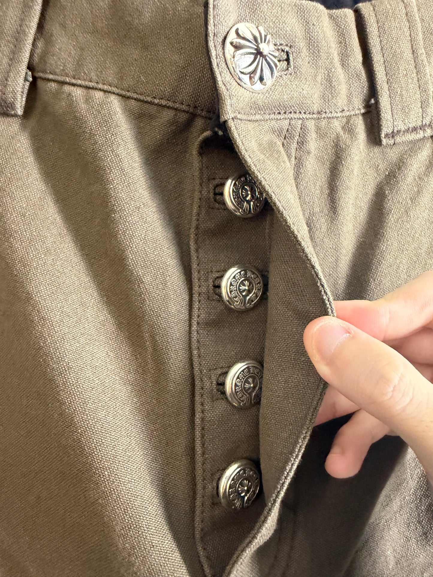 Chrome Hearts Cemetery Cross Patch Carpenter Shorts