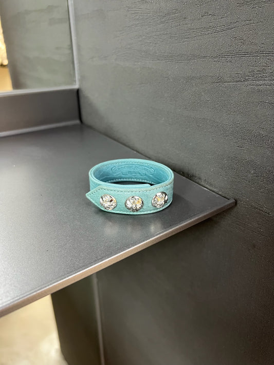 Chrome Hearts leather bracelet