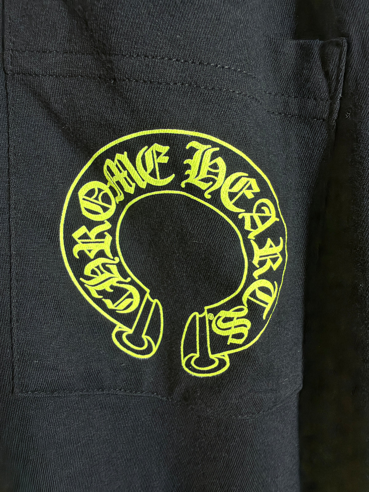 Chrome Hearts Neon Horseshoe Floral Long Sleeve