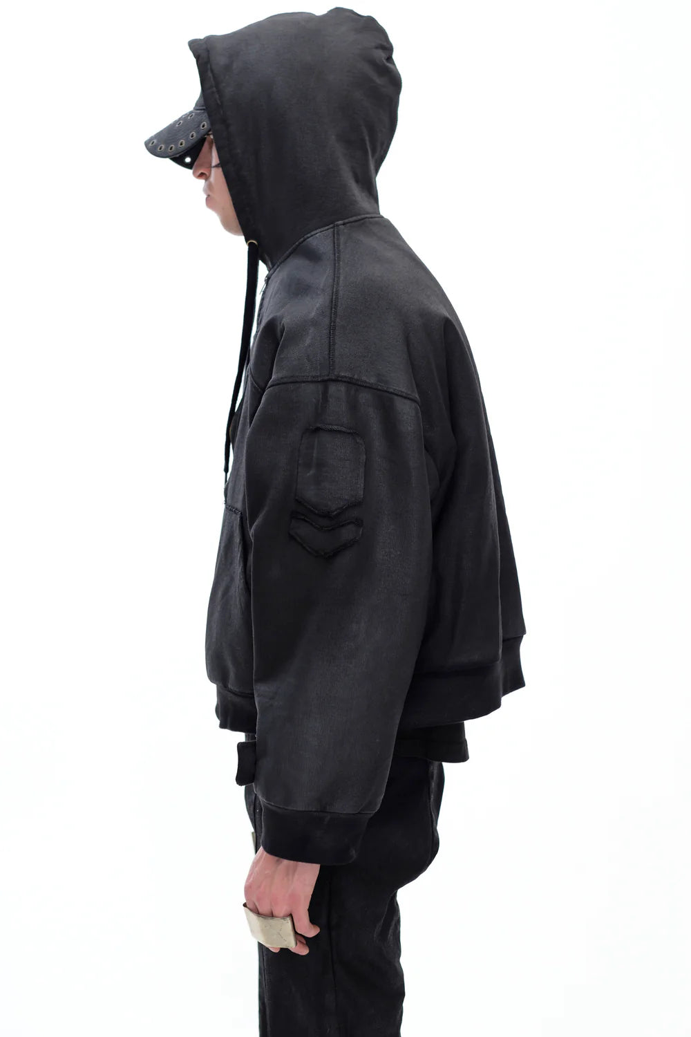 P.L.N. HOODIE WAXED JACKET