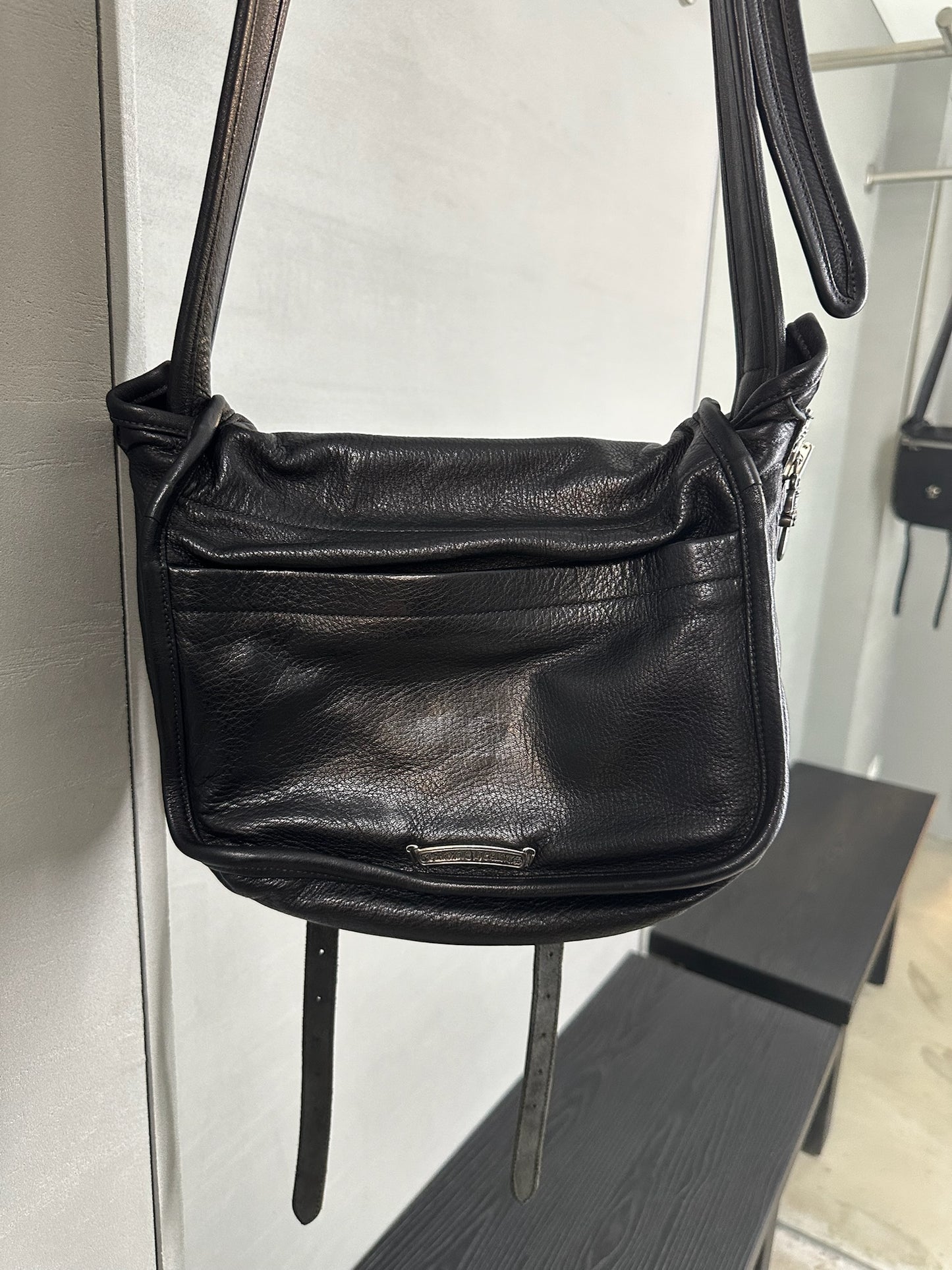 Chrome Hearts Fluer Leather Bag