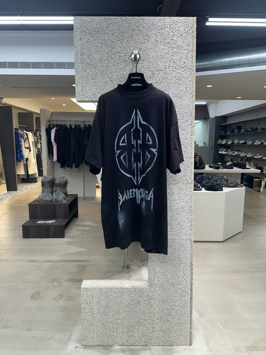 Balenciaga Metal BB Stencil T-Shirt