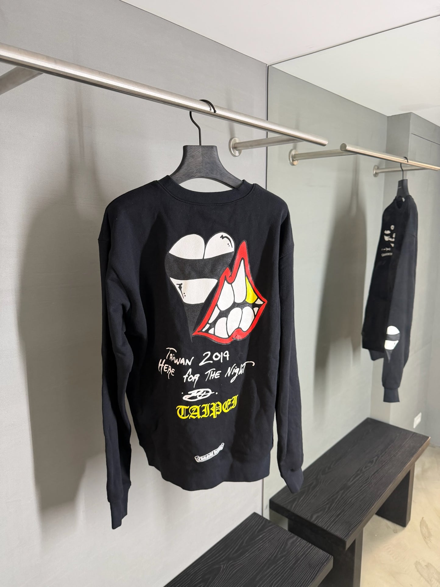 Chrome Hearts Matty Boy 99 Eyes Chomper Sweatshirt(Taipei Exclusive)
